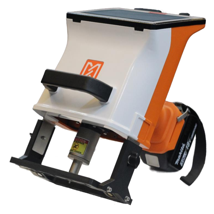 MarknStamp MNSB-TC touchscreen portable dot peen machine