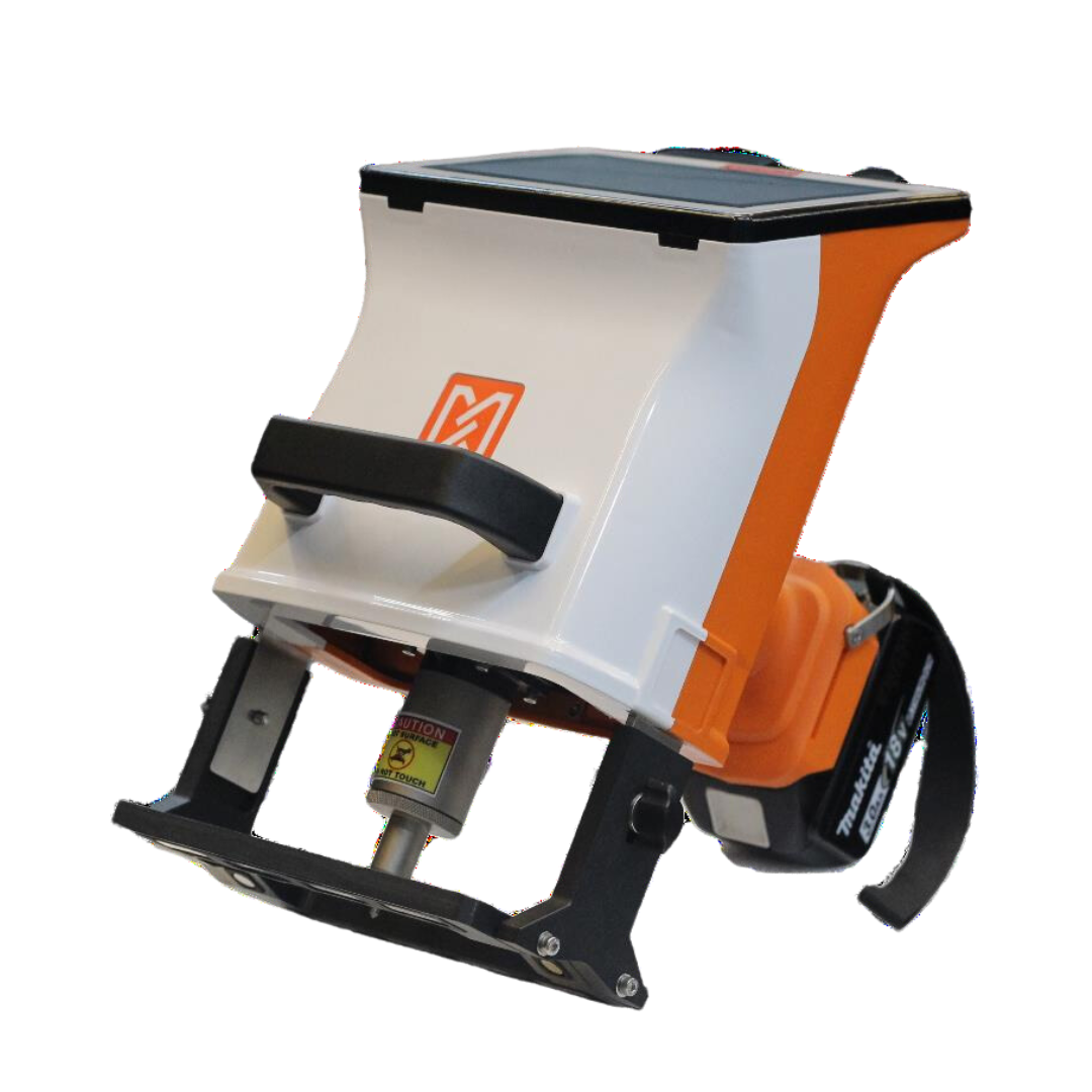 MNSB-TC touch screen portable dot peen marking machine