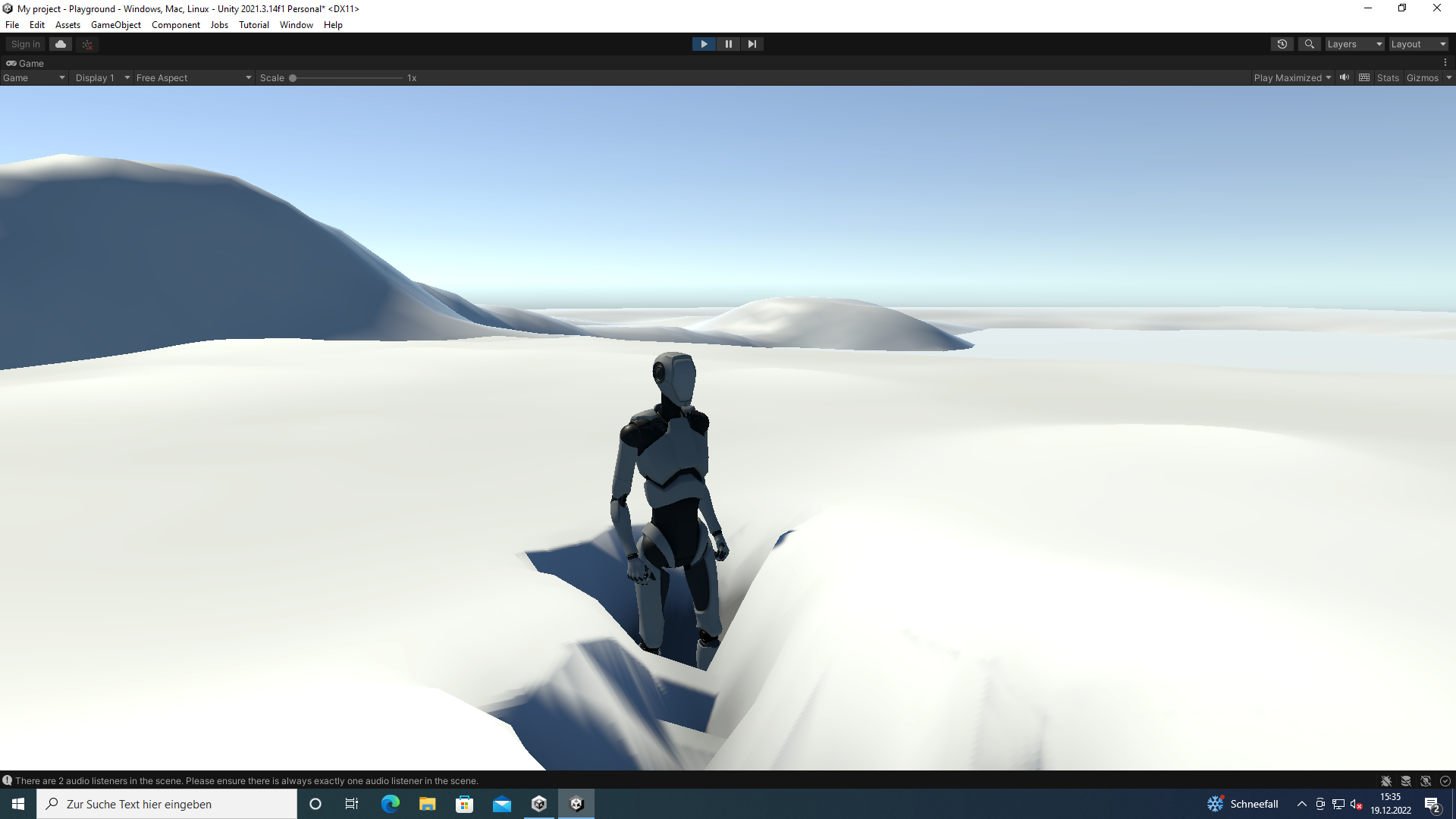 Interactive Snow in Unity bauen