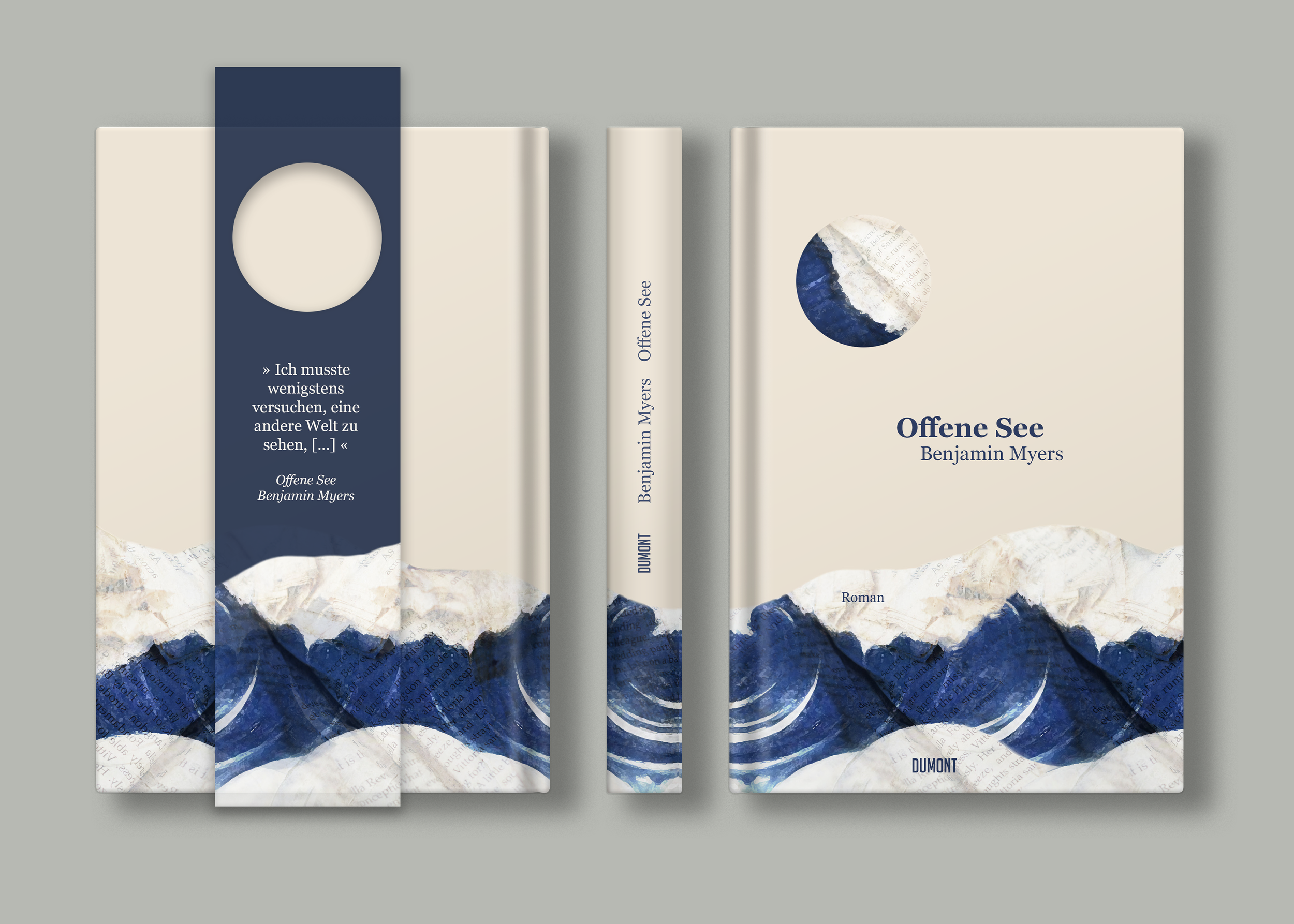 Buchcover - Redesign "Offene See"