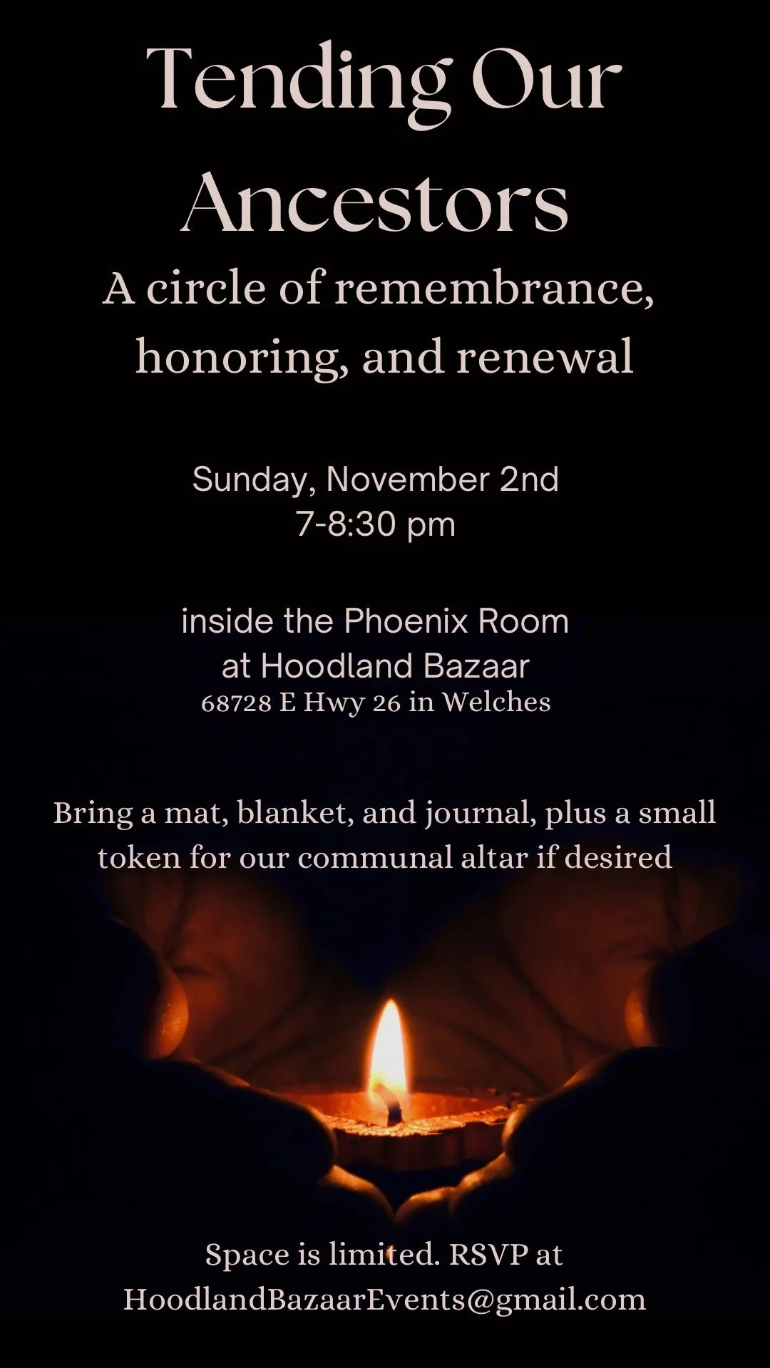 Tending Our Ancestors Workshop