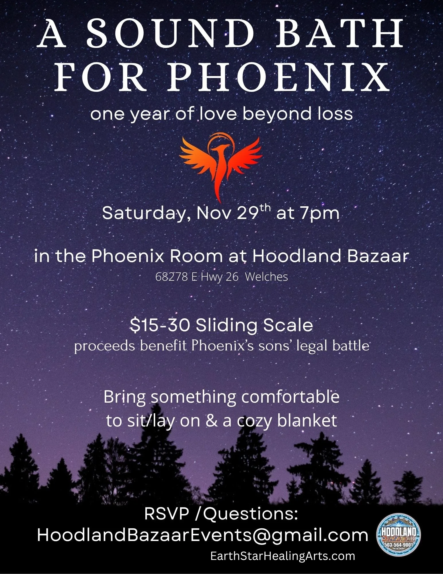 A SOUND BATH FOR PHOENIX