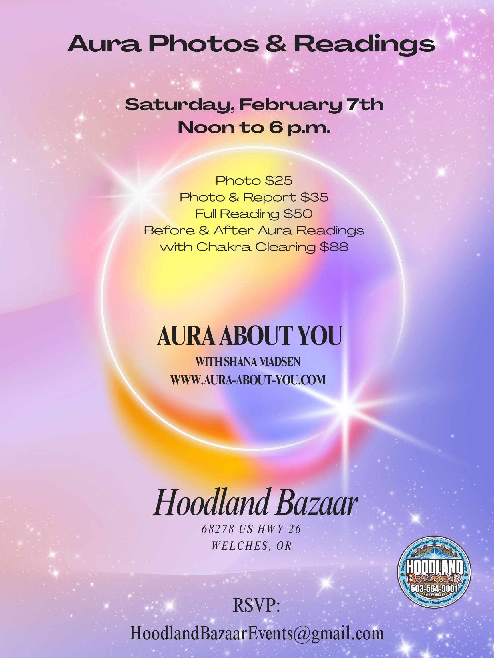Aura Photography &amp; Reiki Sessions with Shana
