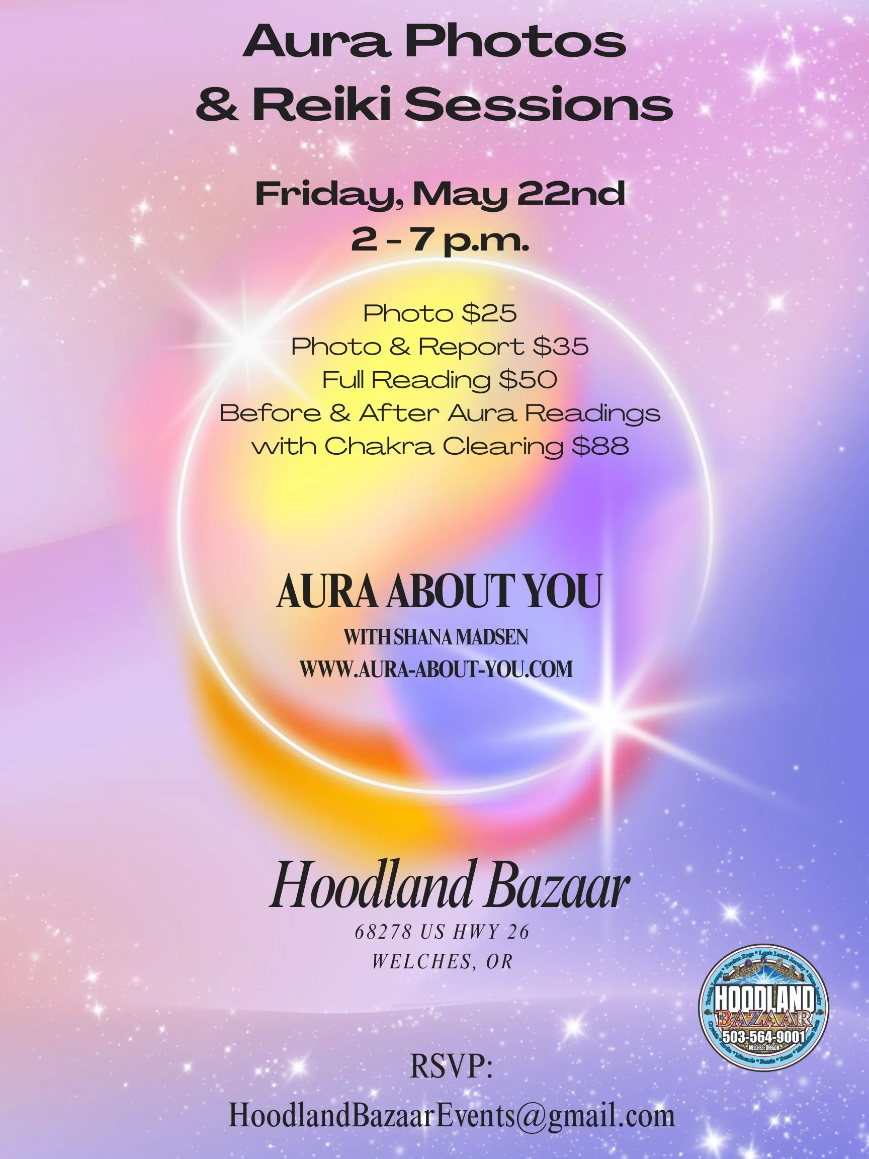 Aura Photography &amp; Reiki Sessions with Shana
