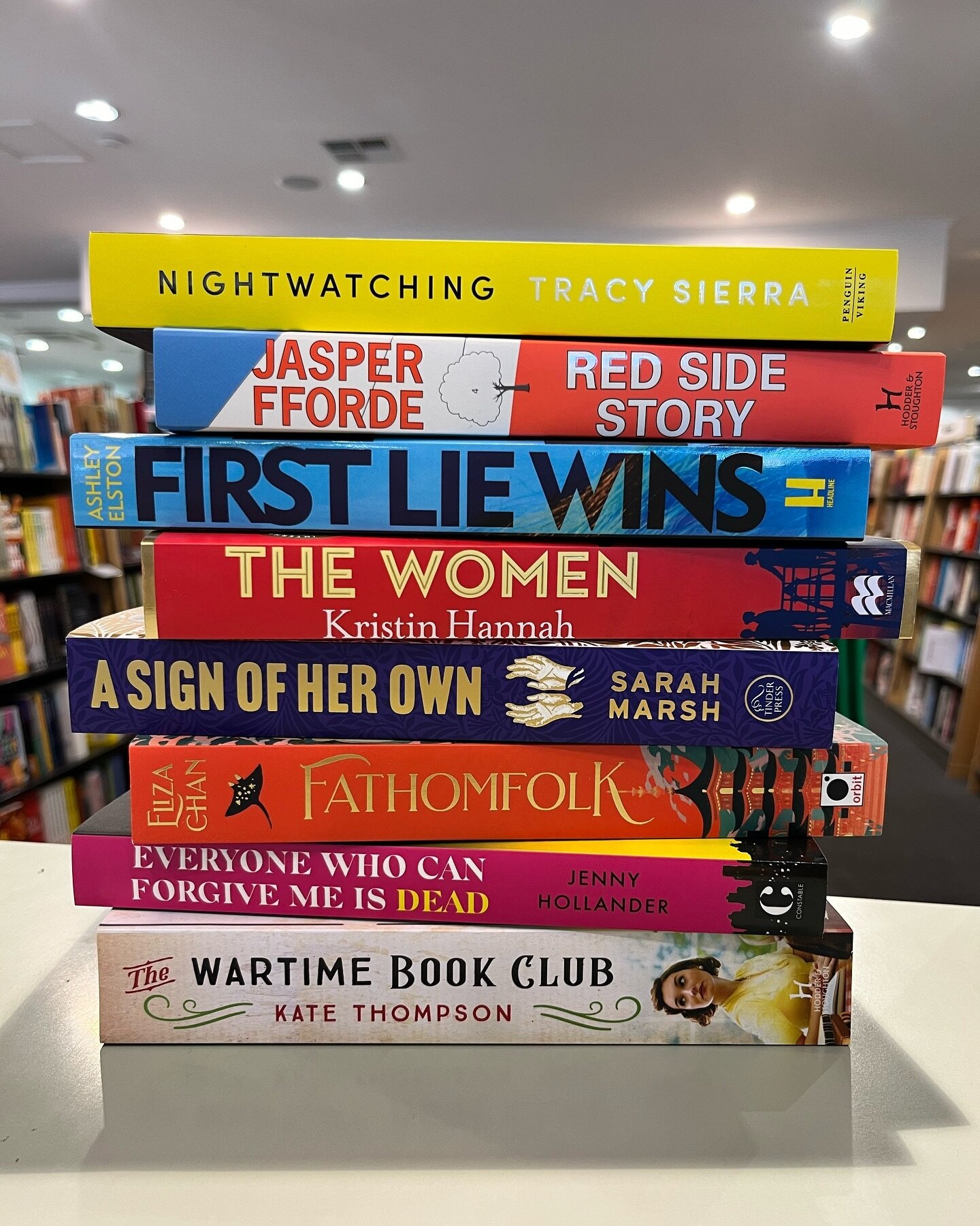 ✨ NEW THIS WEEK ✨

Looking for your next unputdownable read? One of these brand new releases might be just what you&rsquo;re looking for!

#dillonsbookshop #adelaide #loveyourbookshop #bookshop #books #newrelease #fiction