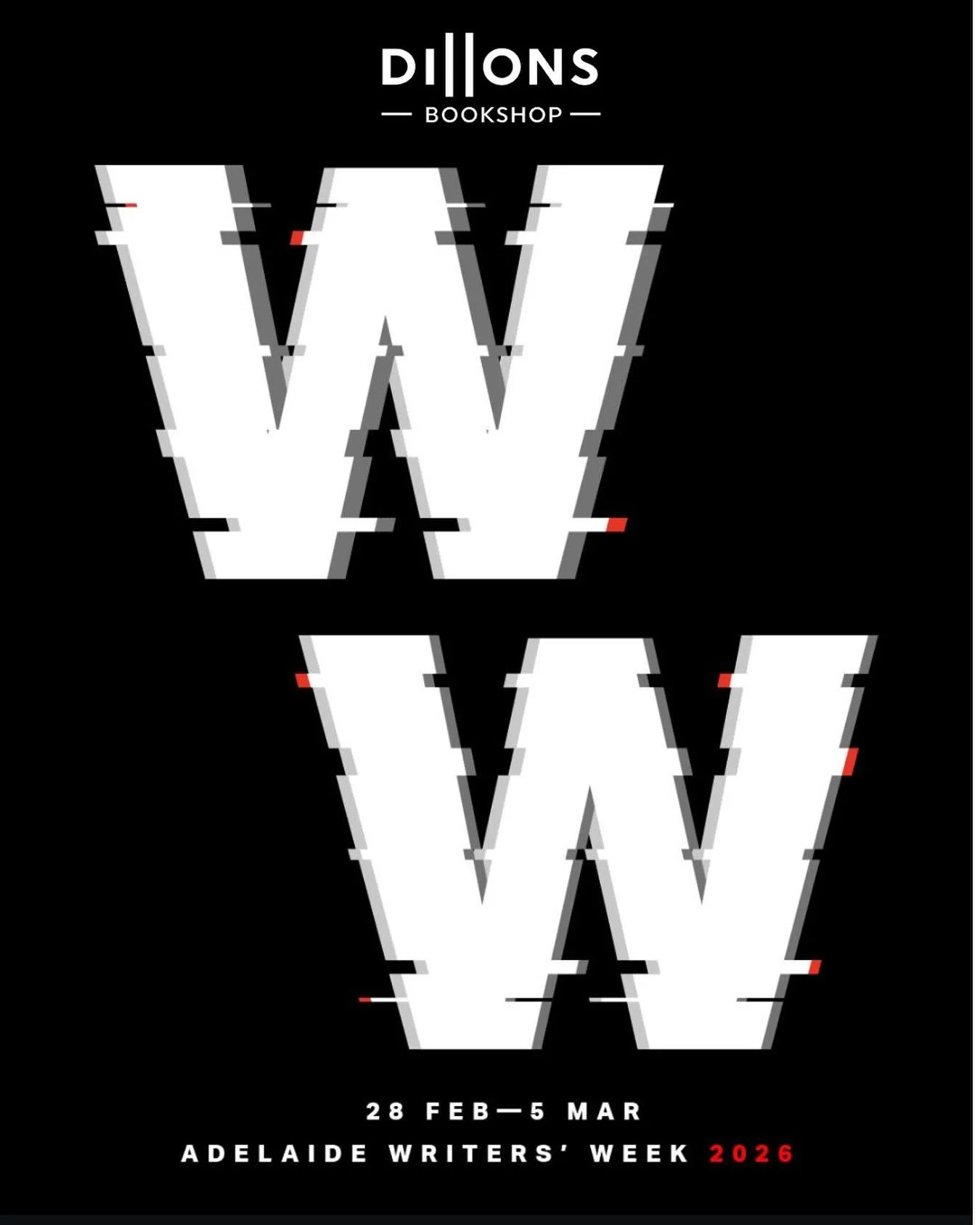 ⭐️Dillons Bookshop x Adelaide Writers&rsquo; Week 2026⭐️ 

Dillons Bookshop is proud to partner again with Adelaide Writers&rsquo; Week in 2026 as the official bookseller! Check out upcoming events here: https://www.adelaidefestival.com.au/writers-we