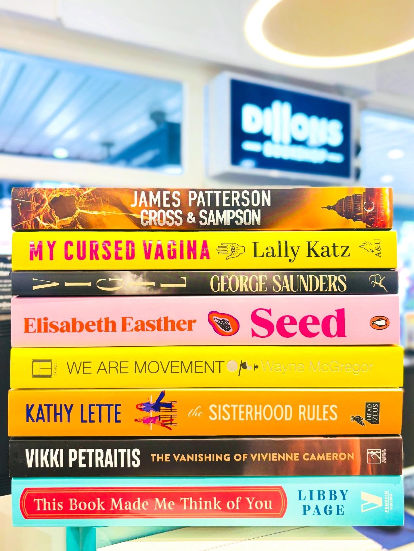 We&rsquo;ve got your February reading list covered with these new releases ⭐️

📚 Cross &amp; Sampson by James Patterson and Brian Sitts @jamespattersonbooks @centurybooksuk 
📚 My Cursed Vagina by Lally Katz 
@allenandunwin 
📚 Vigil by George Saund