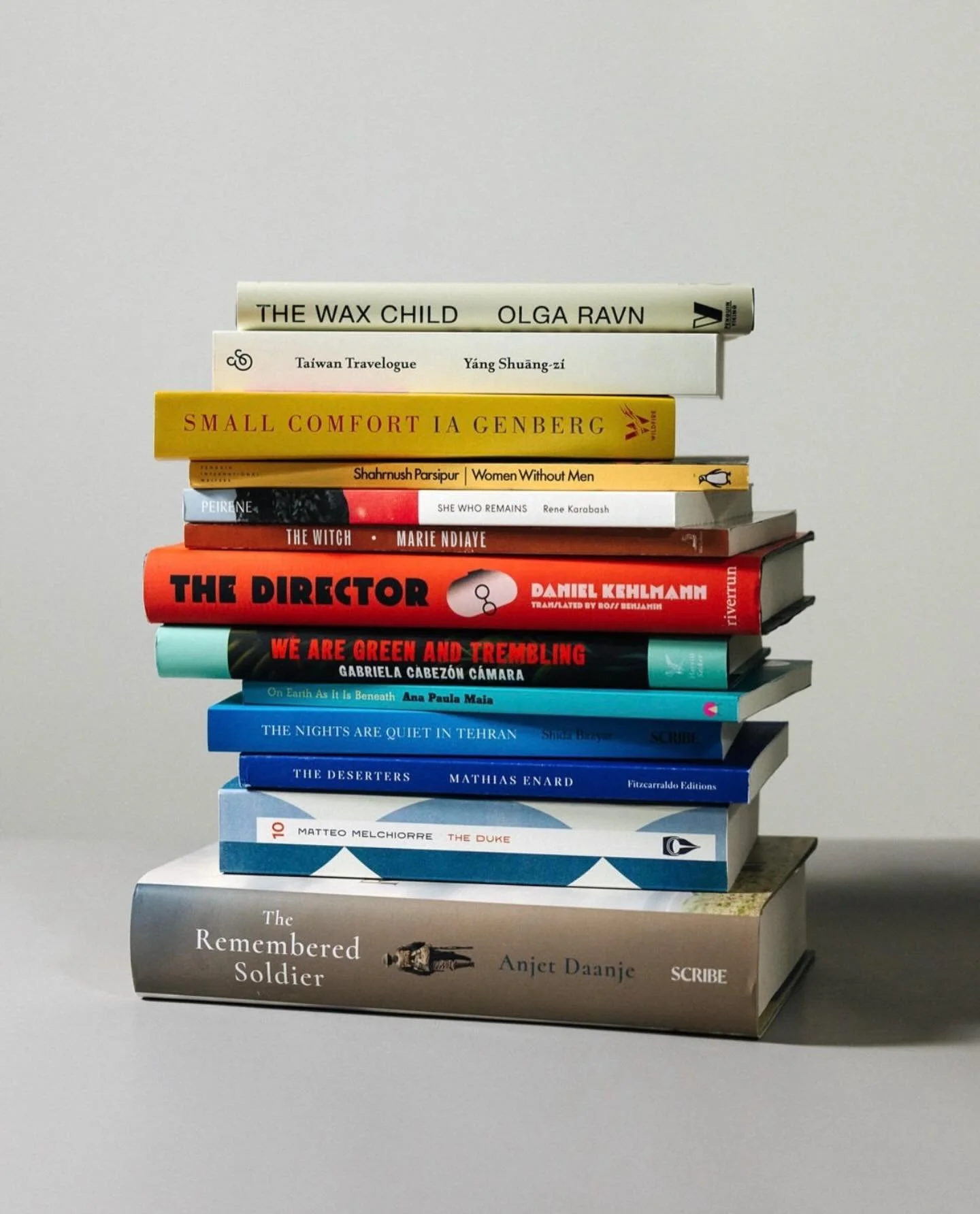 The 2026 International Booker Prize longlist is here 📚 Celebrating the best new fiction from around the world 🌎 

📚 The Nights Are Quiet in Tehran (German) by Shida Bazyar
📚 We Are Green and Trembling (Spanish) by Gabriela Cabez&oacute;n C&aacute