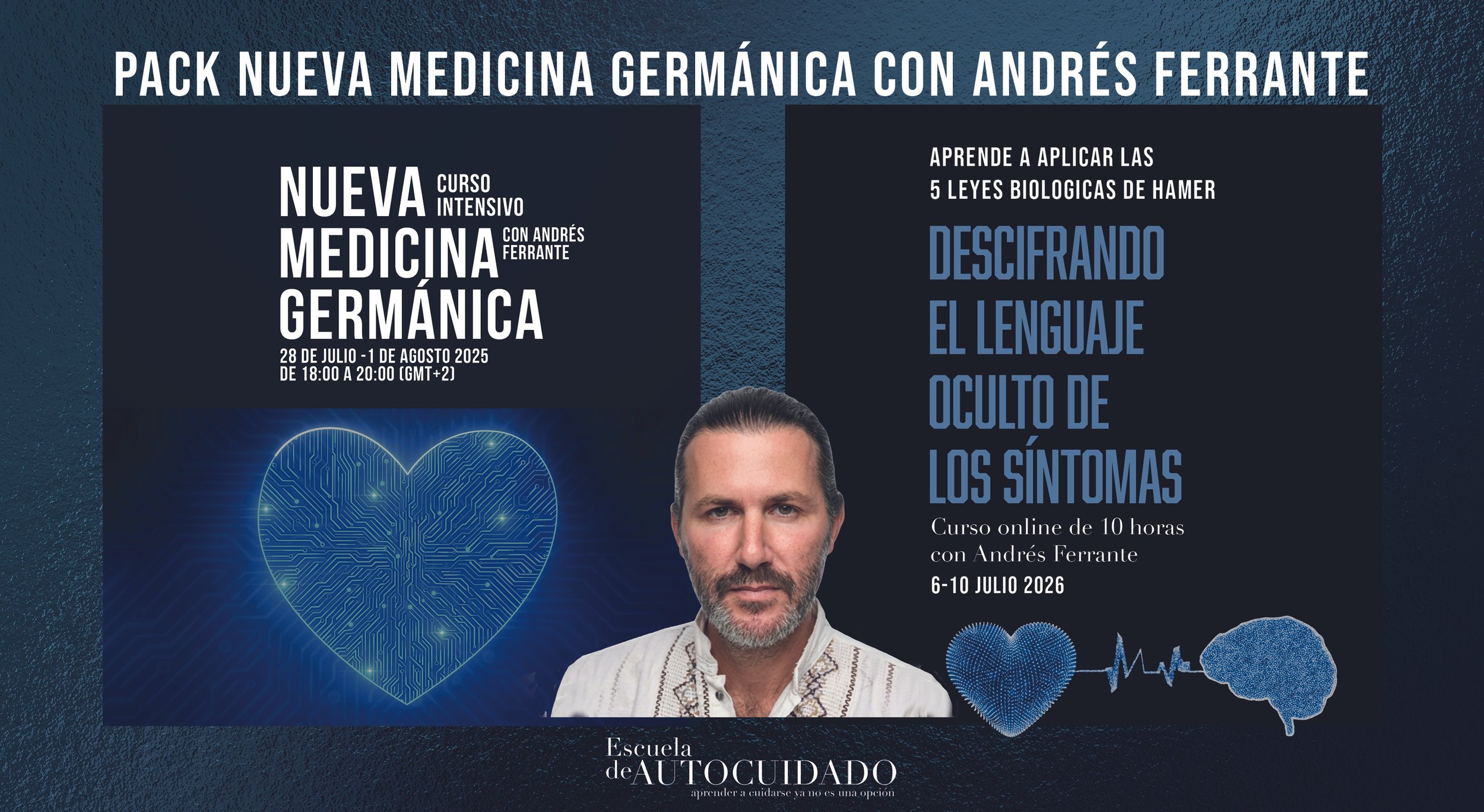 PACK Nueva Medicina Germanica con Andrés Ferrante