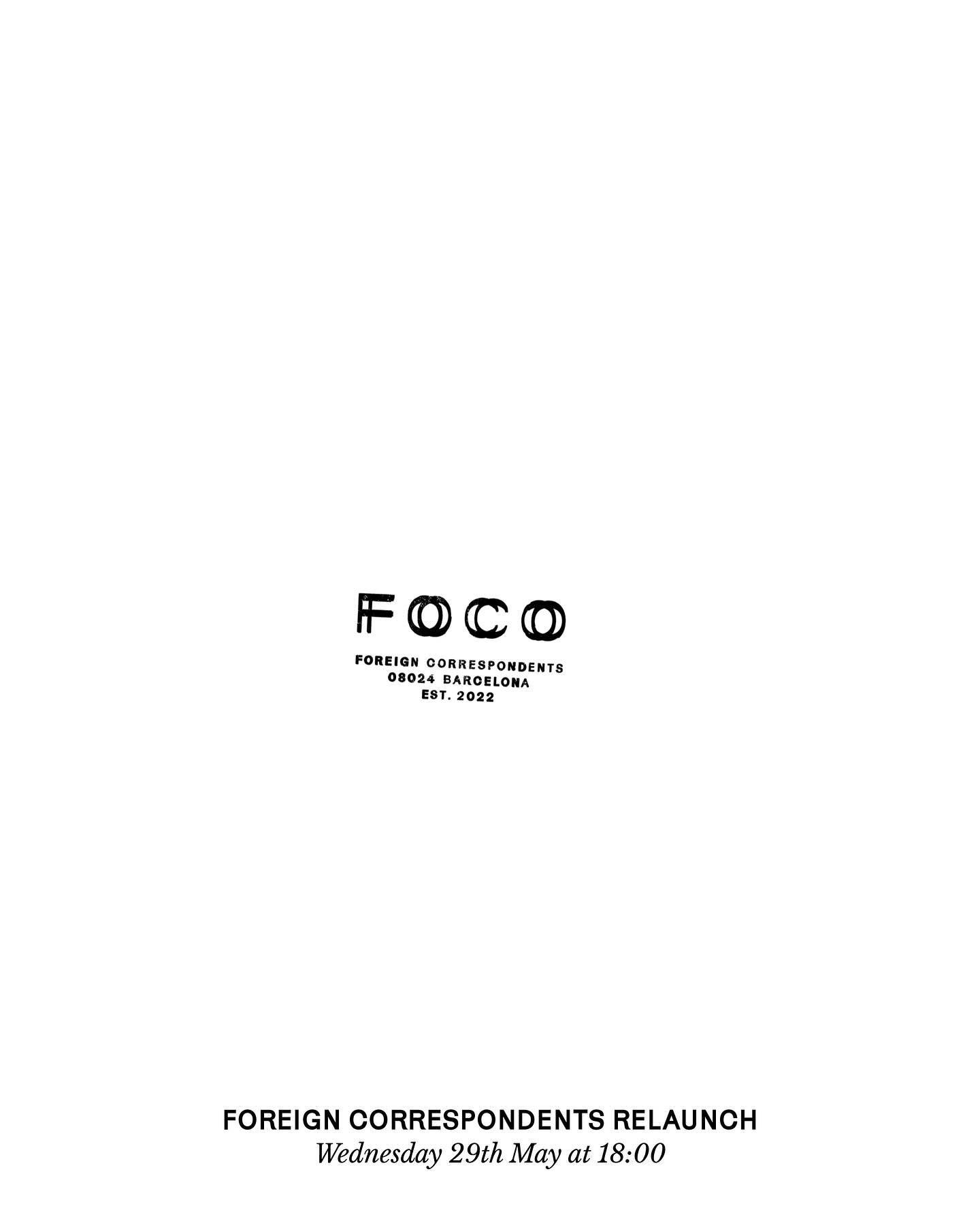 🗞️

FOREIGN CORRESPONDENTS

WEDNESDAY 29TH MAY 

18:00 

#cocktail #cocktails #bartender #bar #barcelona #news
