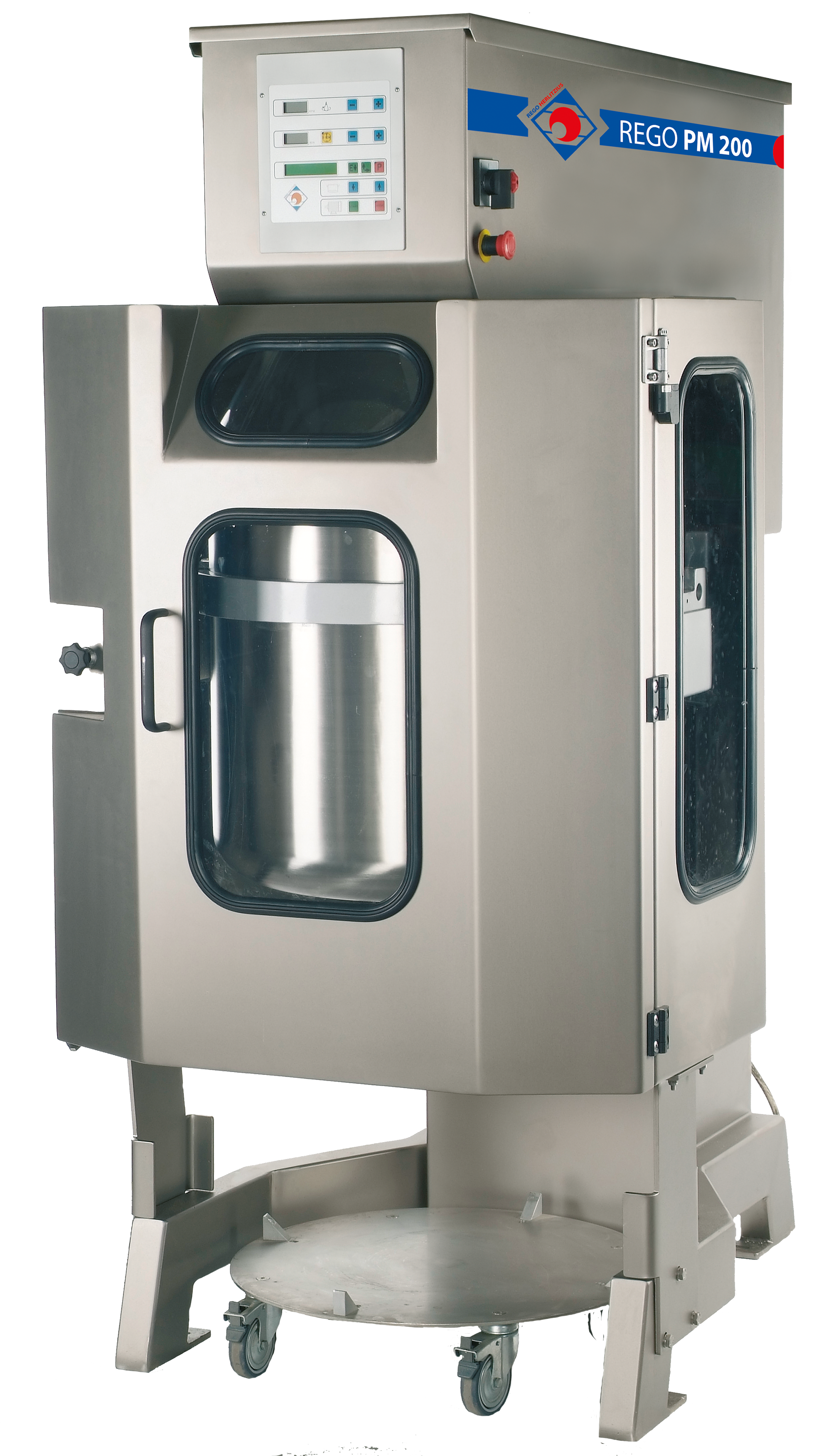 Planeten-, Rühr- und Knetmaschine REGO PM200S V2A Edelstahl