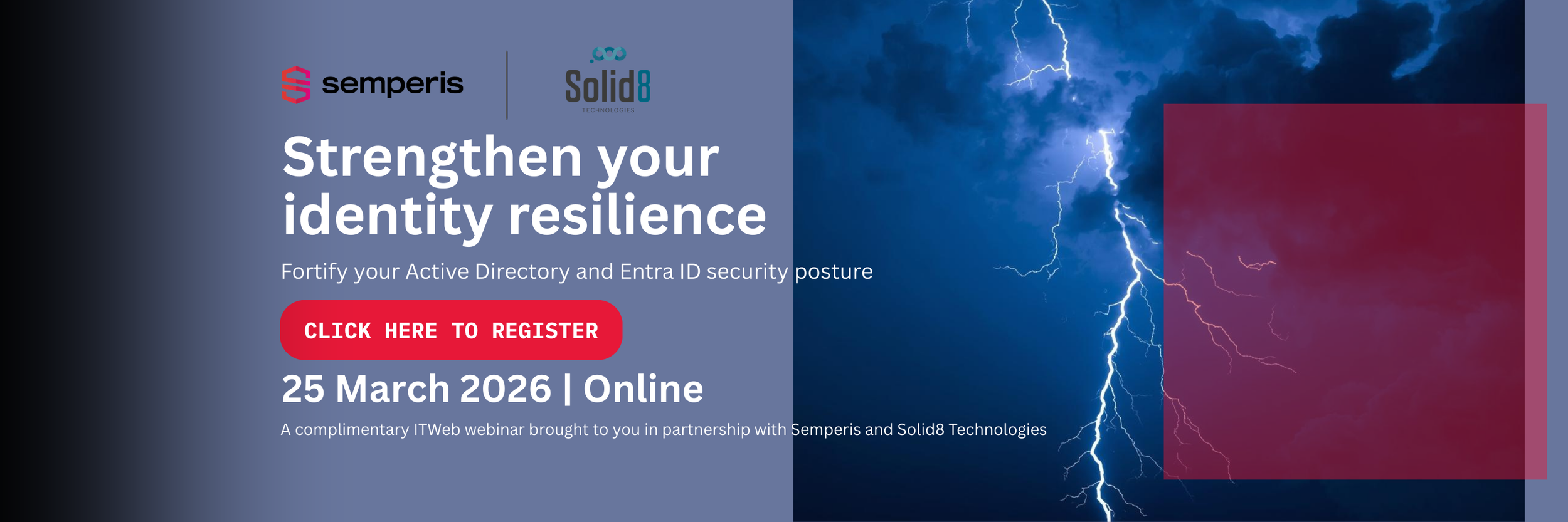 Semperis Webinar sign up