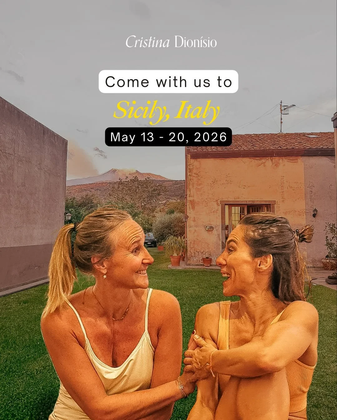 🍊 Breath &amp; Fire &ndash; Sicily Retreat
📍 Sicily, Italy &ndash; Organic Farm with Sea &amp; Mount Etna Views 🗓️ May 13th &ndash; 20th, 2026

Discipline doesn&rsquo;t have to mean pressure. It can be a daily rhythm that brings clarity, strength 