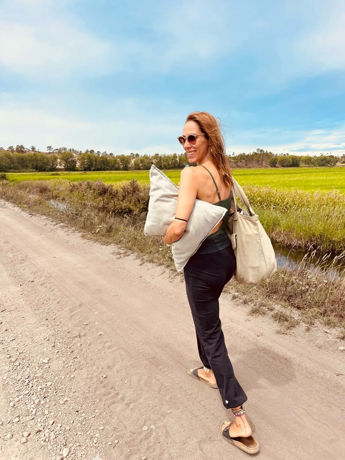How to Love Yourself and Your World🫶🏼

&ldquo;There is a story of a woman running away from tigers. She runs and runs and the tigers are getting closer and closer. When she comes to the edge of a cliff, she sees some vines there, so she climbs down