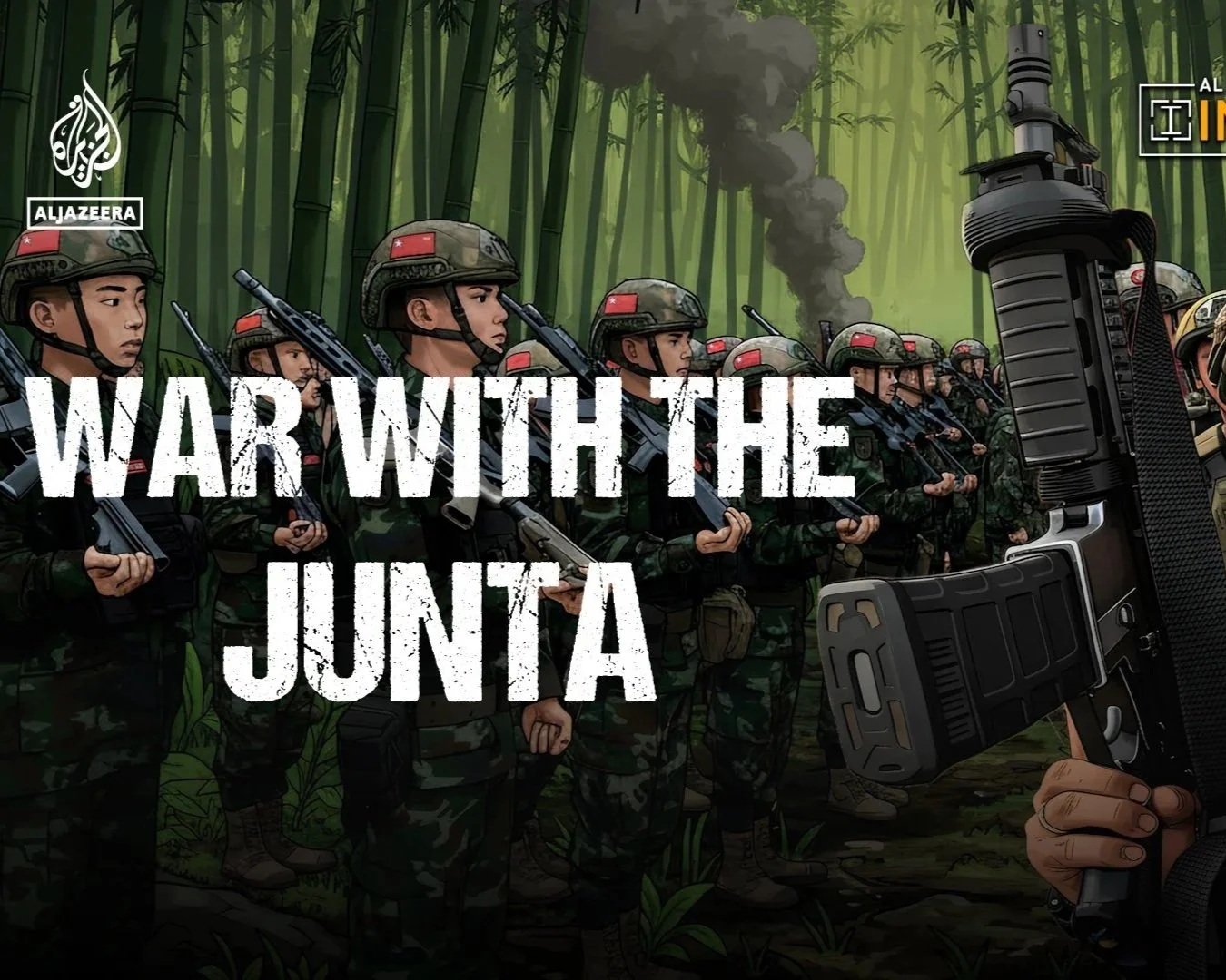 Al Jazeera Investigations  
War With the Junta