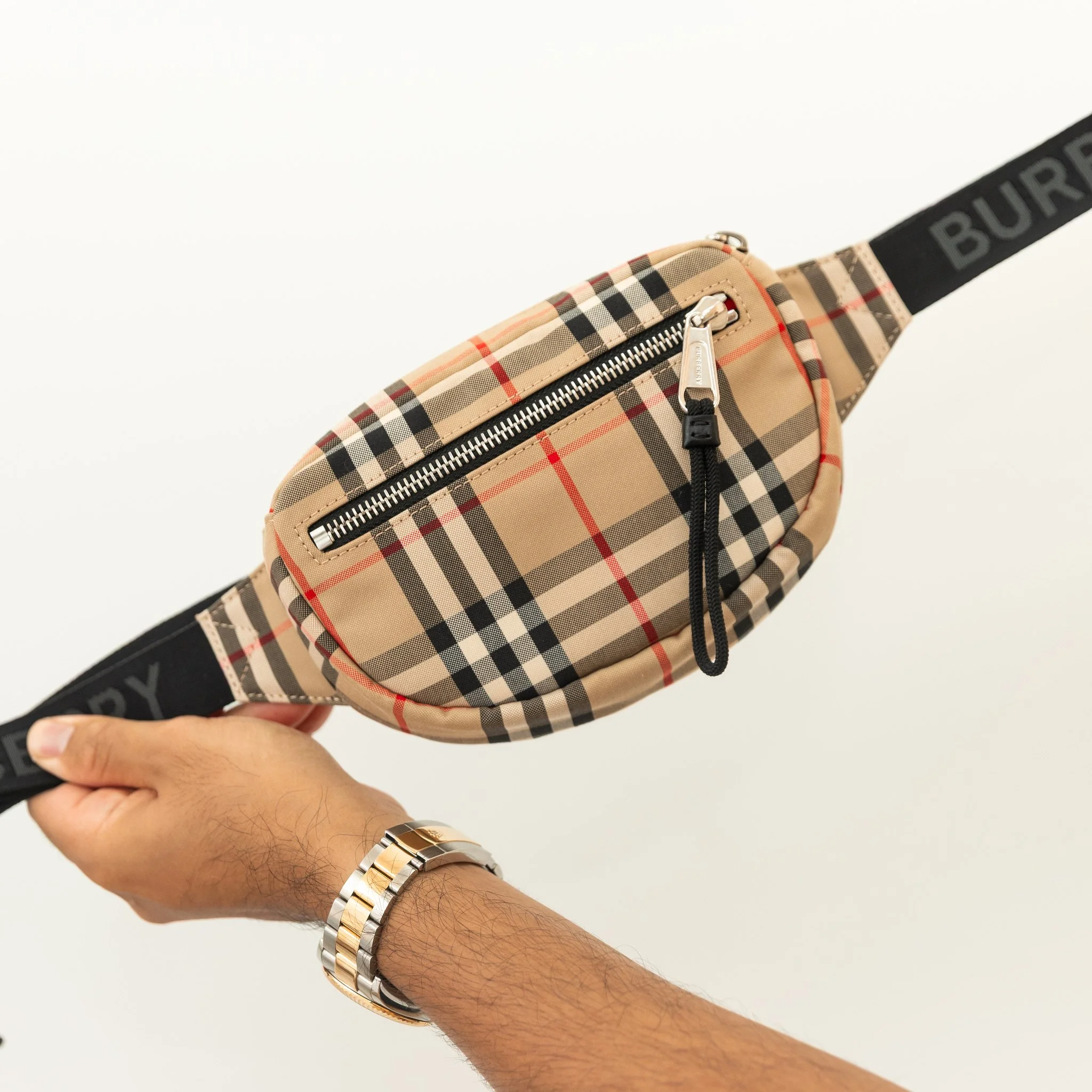 Burberry Mini Bumbag - Beige Nova Check