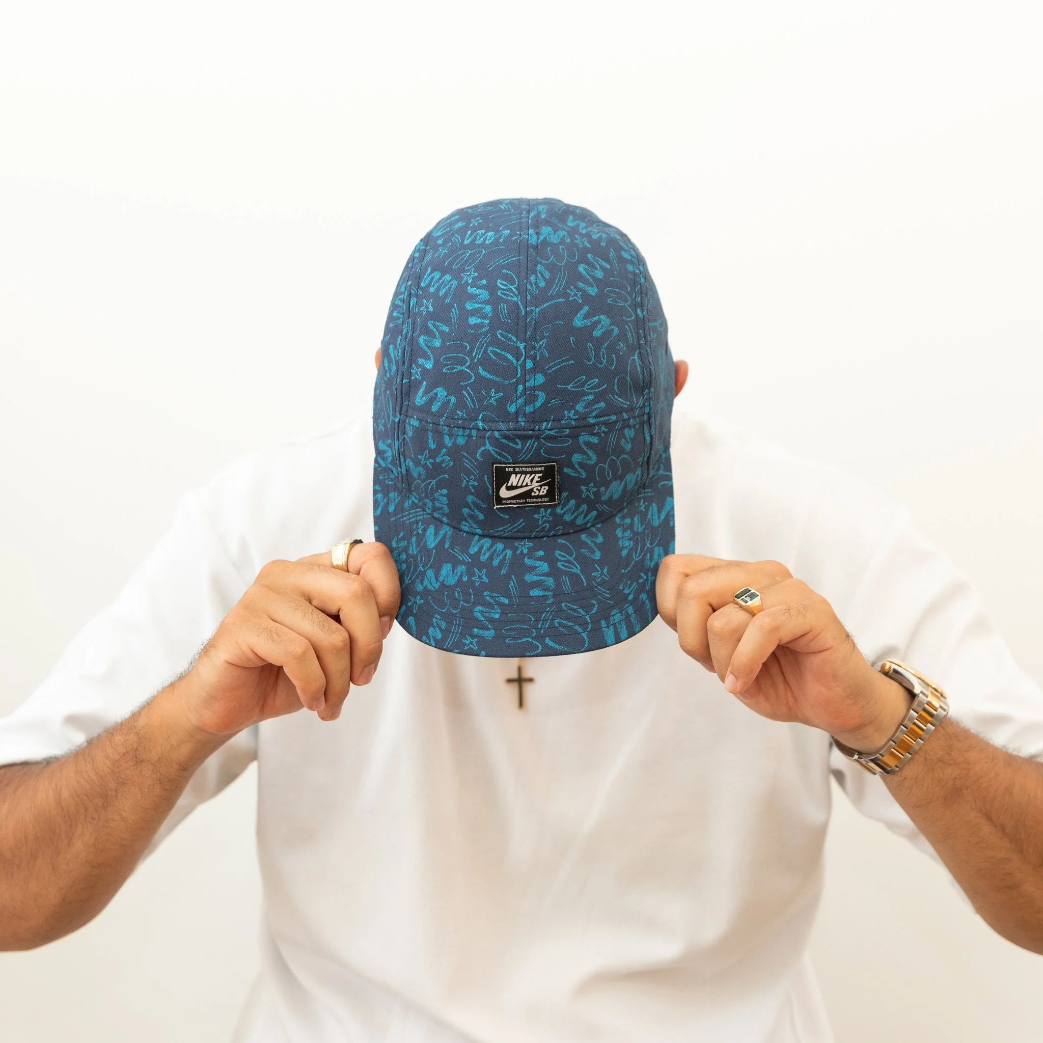 Nike SB 5-Panel Cap - Blue Squiggle