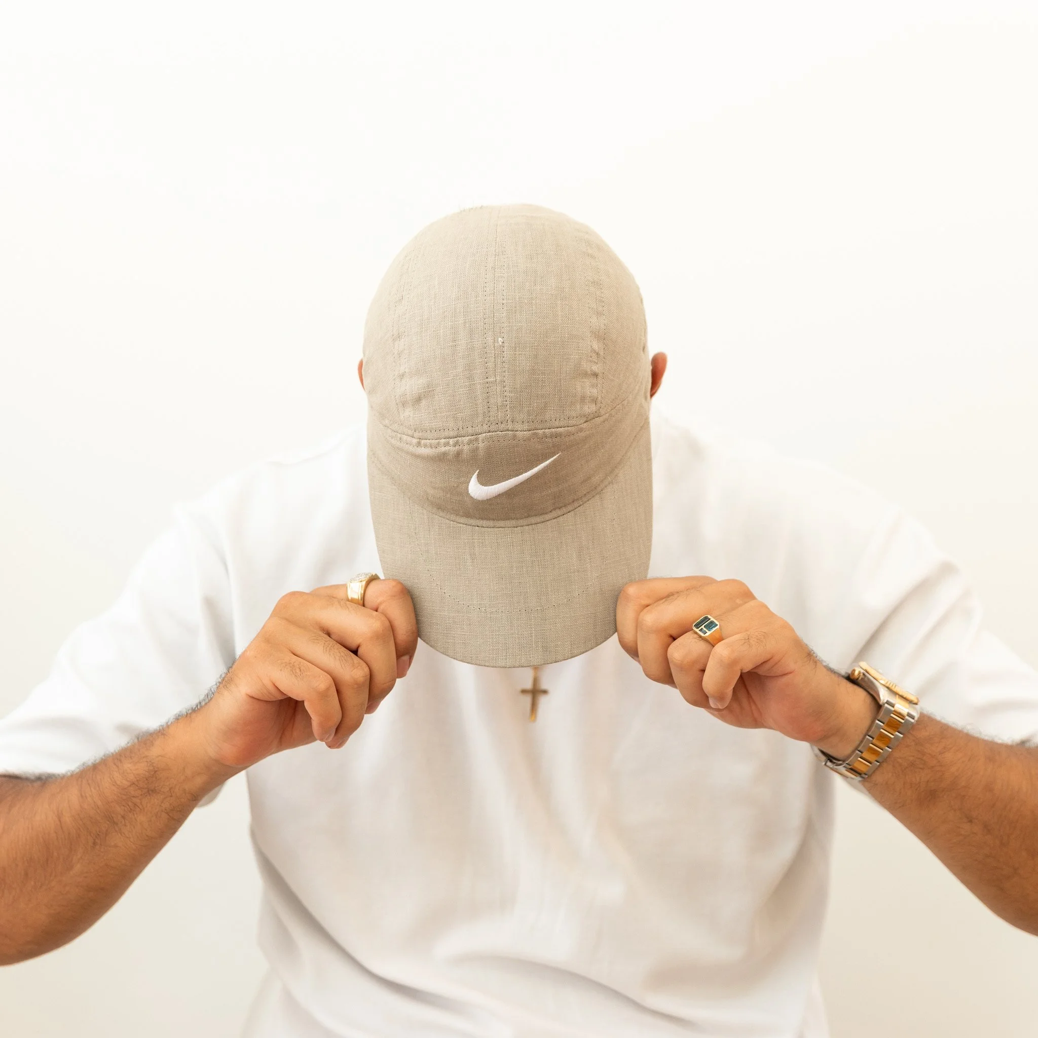Nike X Stussy Tailwind Cap - Light Bone Grey