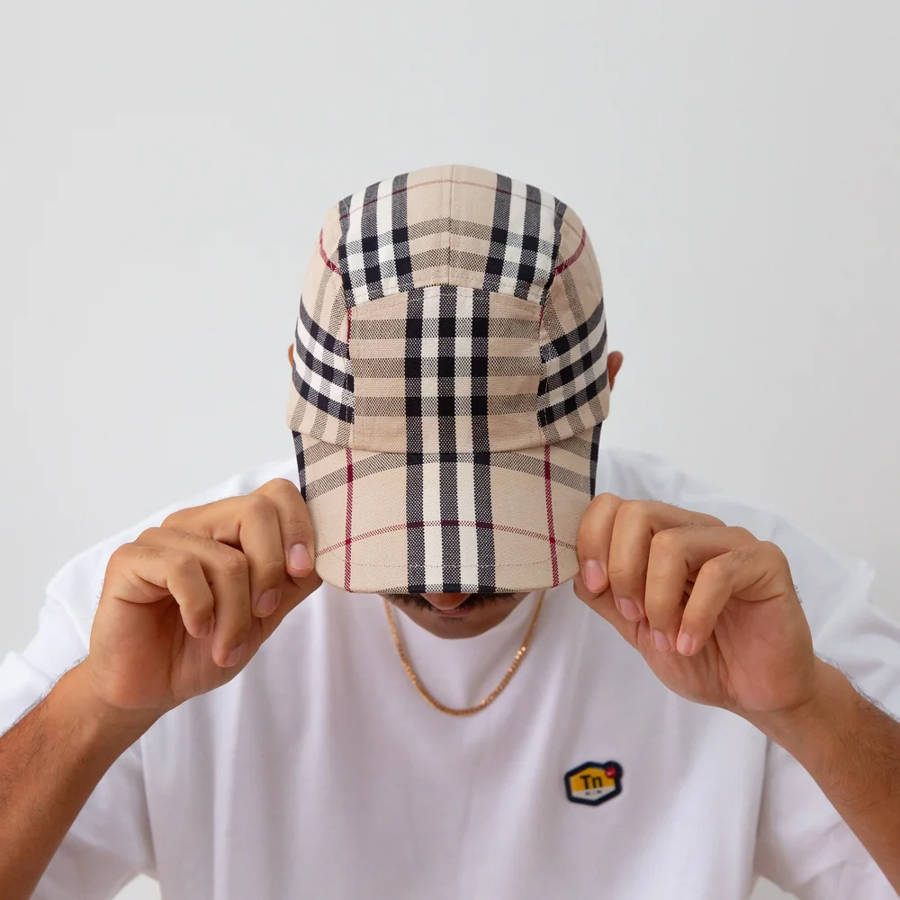 Burberry Panel Cap Beige 5 Panel Genuine BURBERRY Nova Check Cap Hat Beige S - M | eBay main image 4