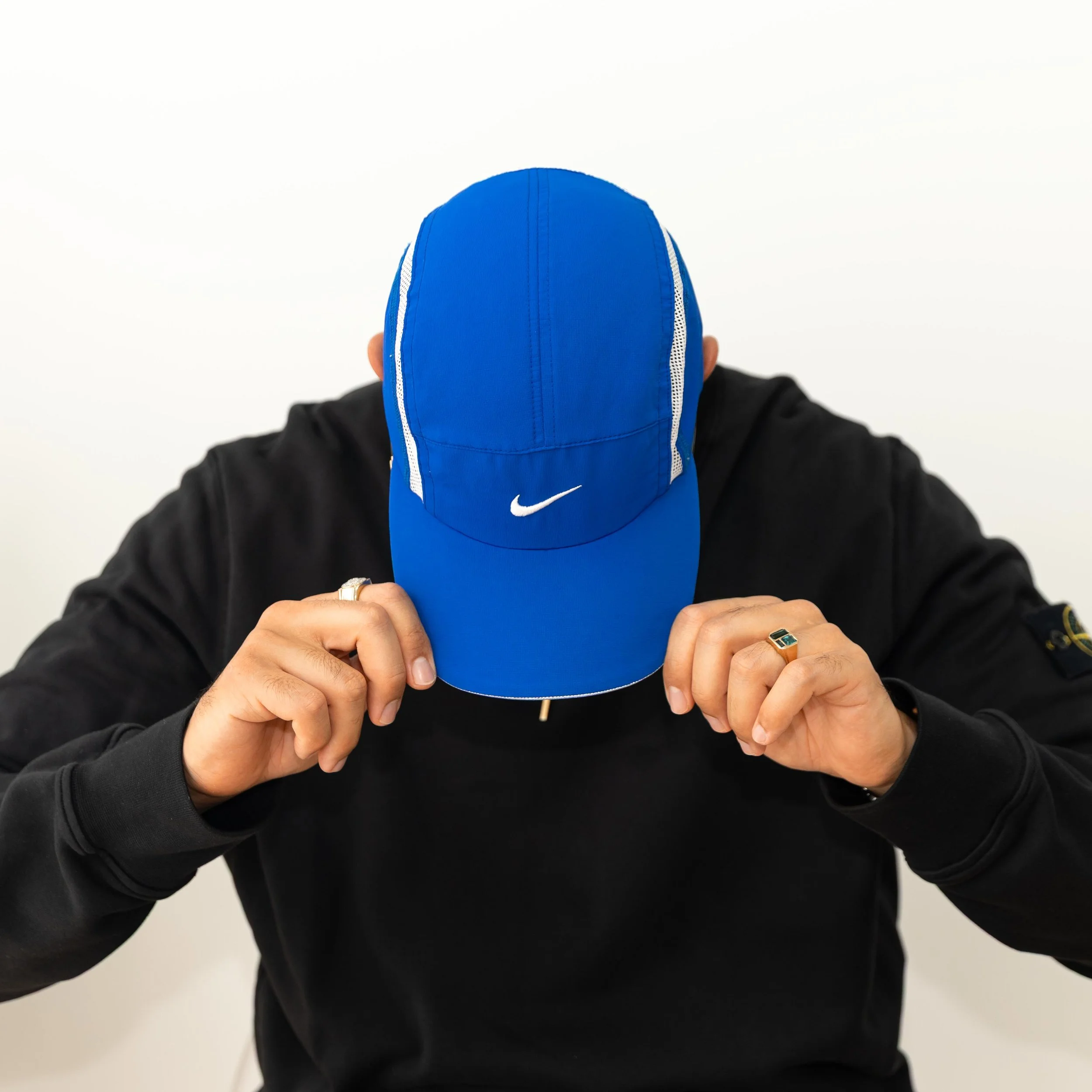 Vintage Nike Dri-Fit Cap - Royal Blue