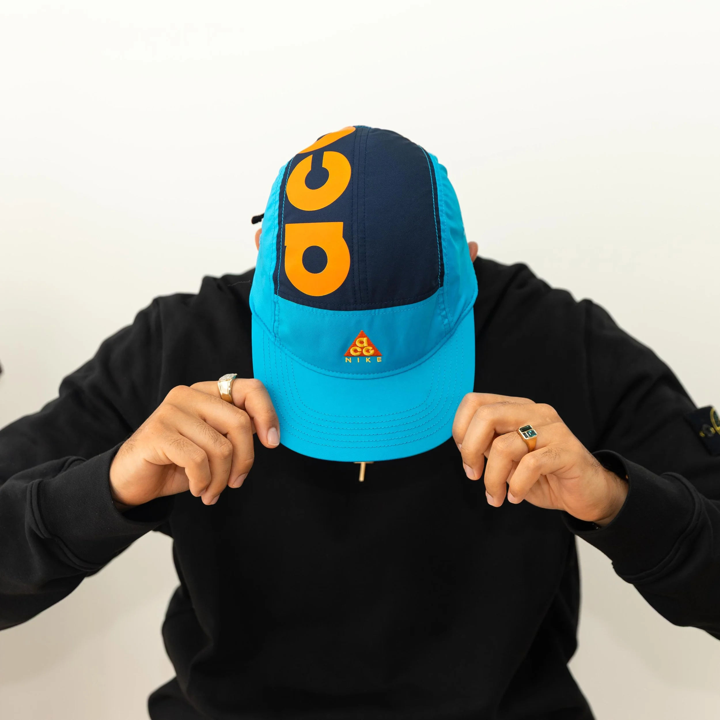 Nike AW84 ACG Cap - Blue / Navy / Orange
