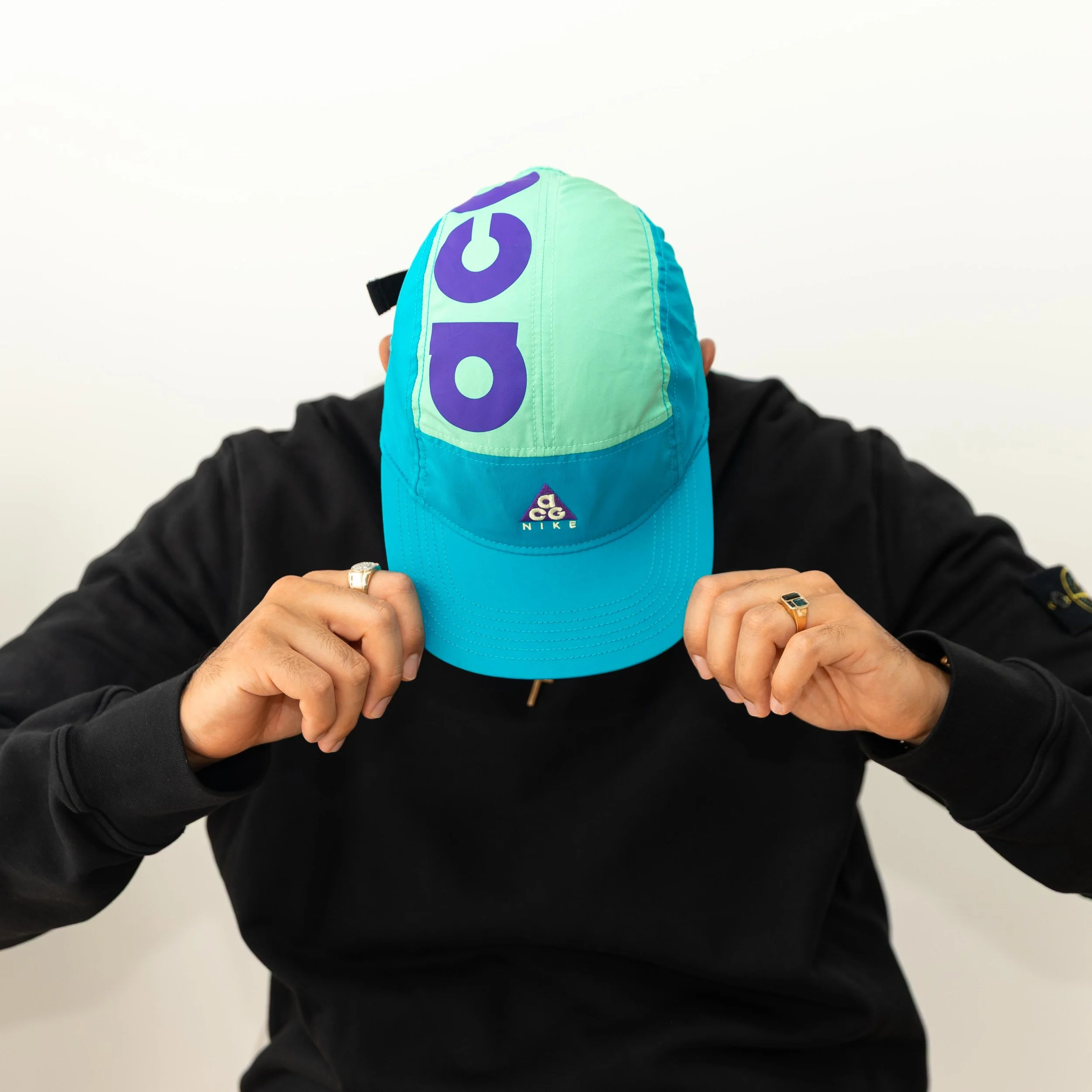 Nike AW84 ACG Cap - Blue / Teal / Purple