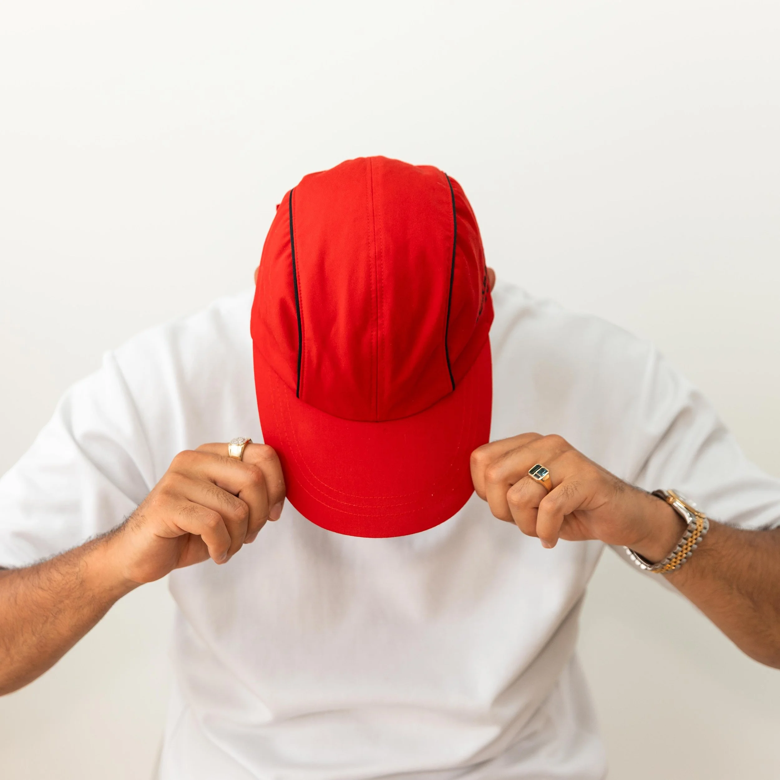 Burberry Golf Cap - Cherry Red