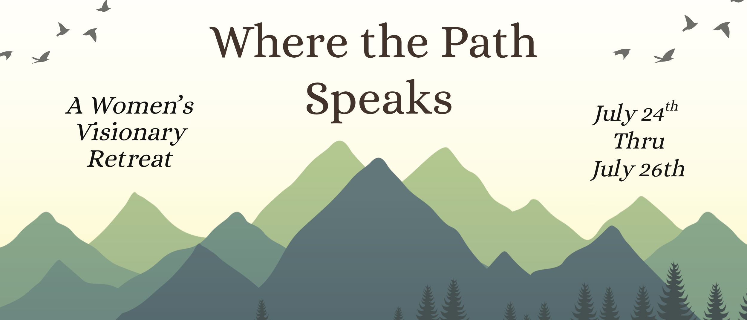 Where the Path Speaks