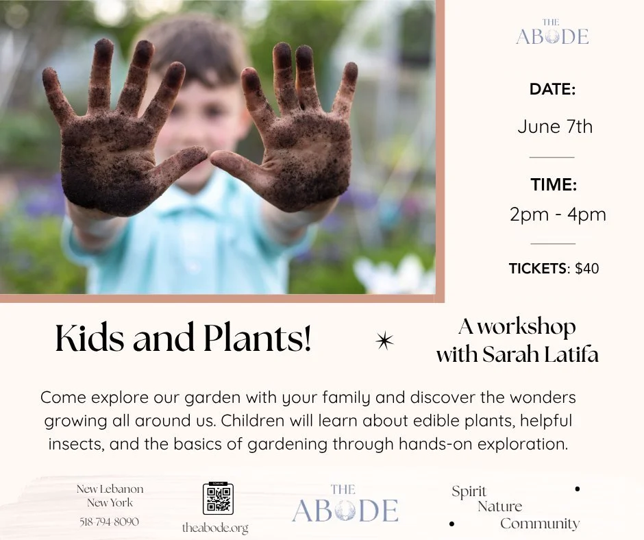 Here are just a few of the beautiful programs coming up at The Abode - perhaps we&rsquo;ll see you soon 🌻