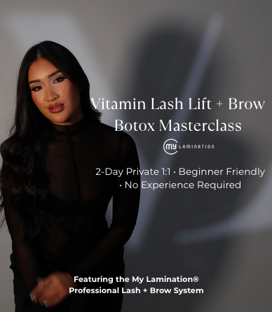 Vitamin Lash Lift + Brow Botox Masterclass