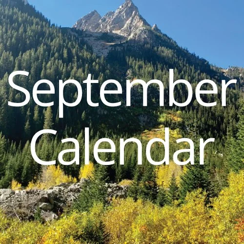 September 2026 Calendar of Events