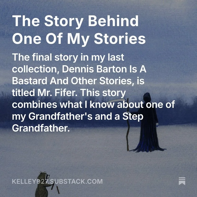 The Story Behind One Of My Stories