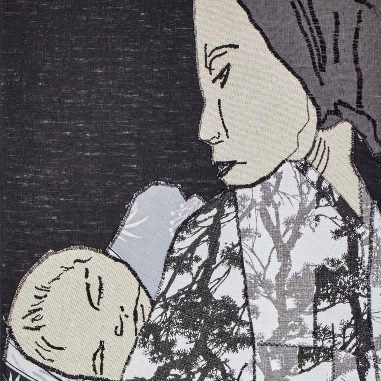 Girl Holding Child