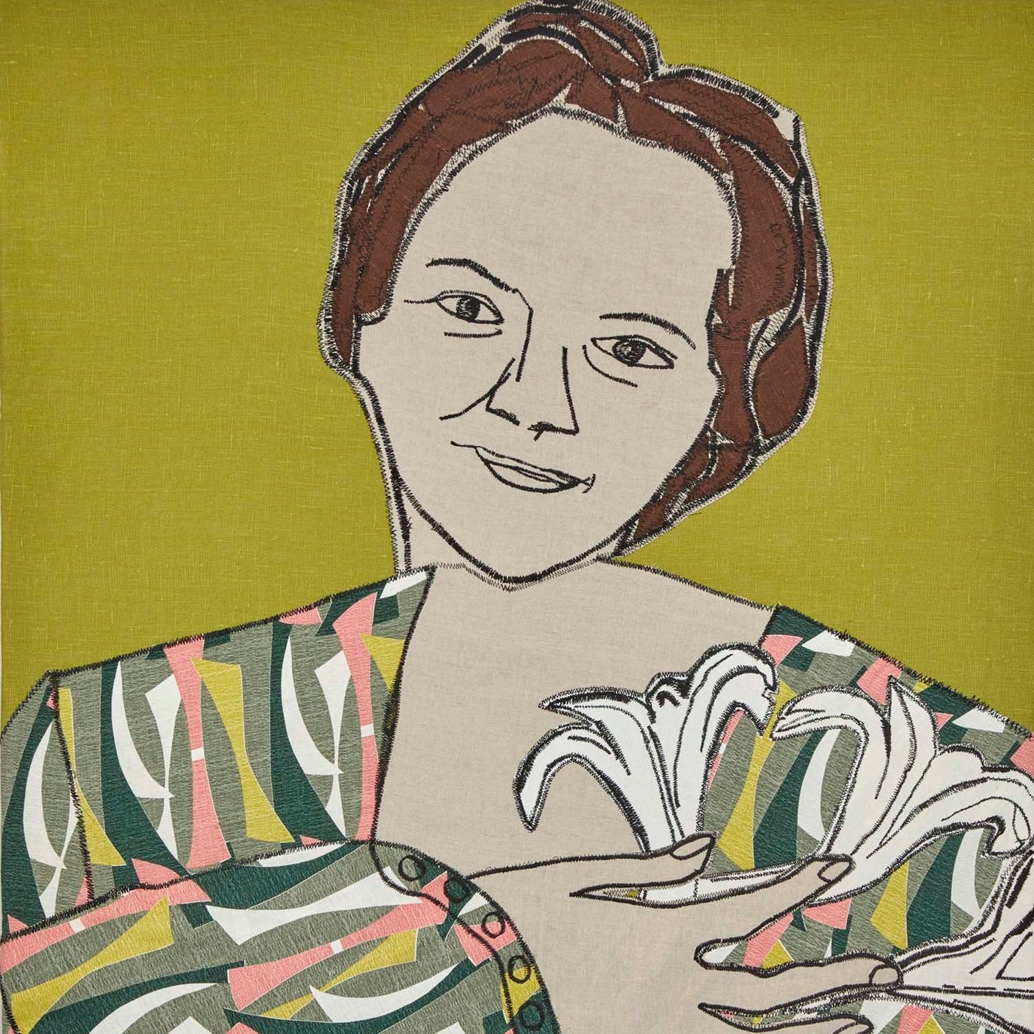 Woman with Lilies Two