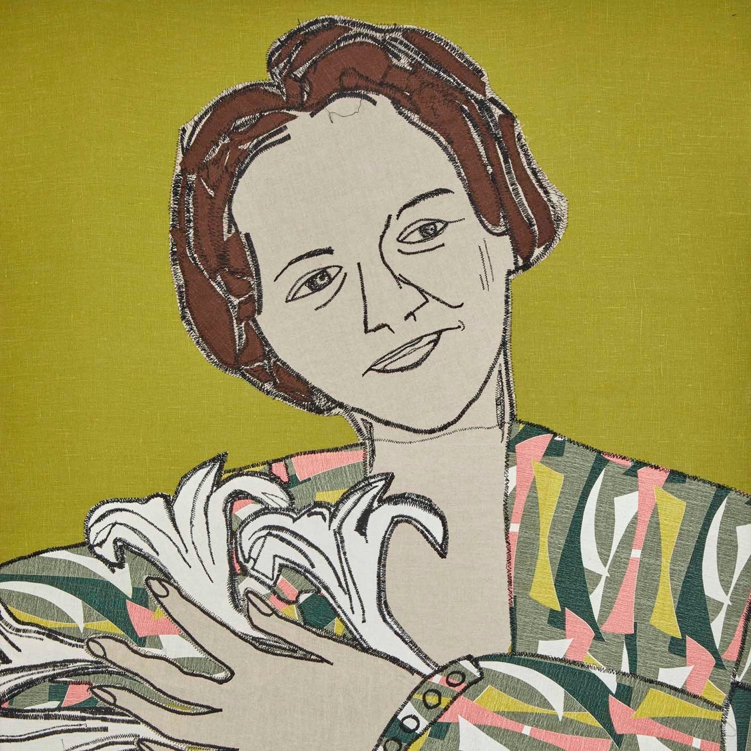 Woman With Lilies One