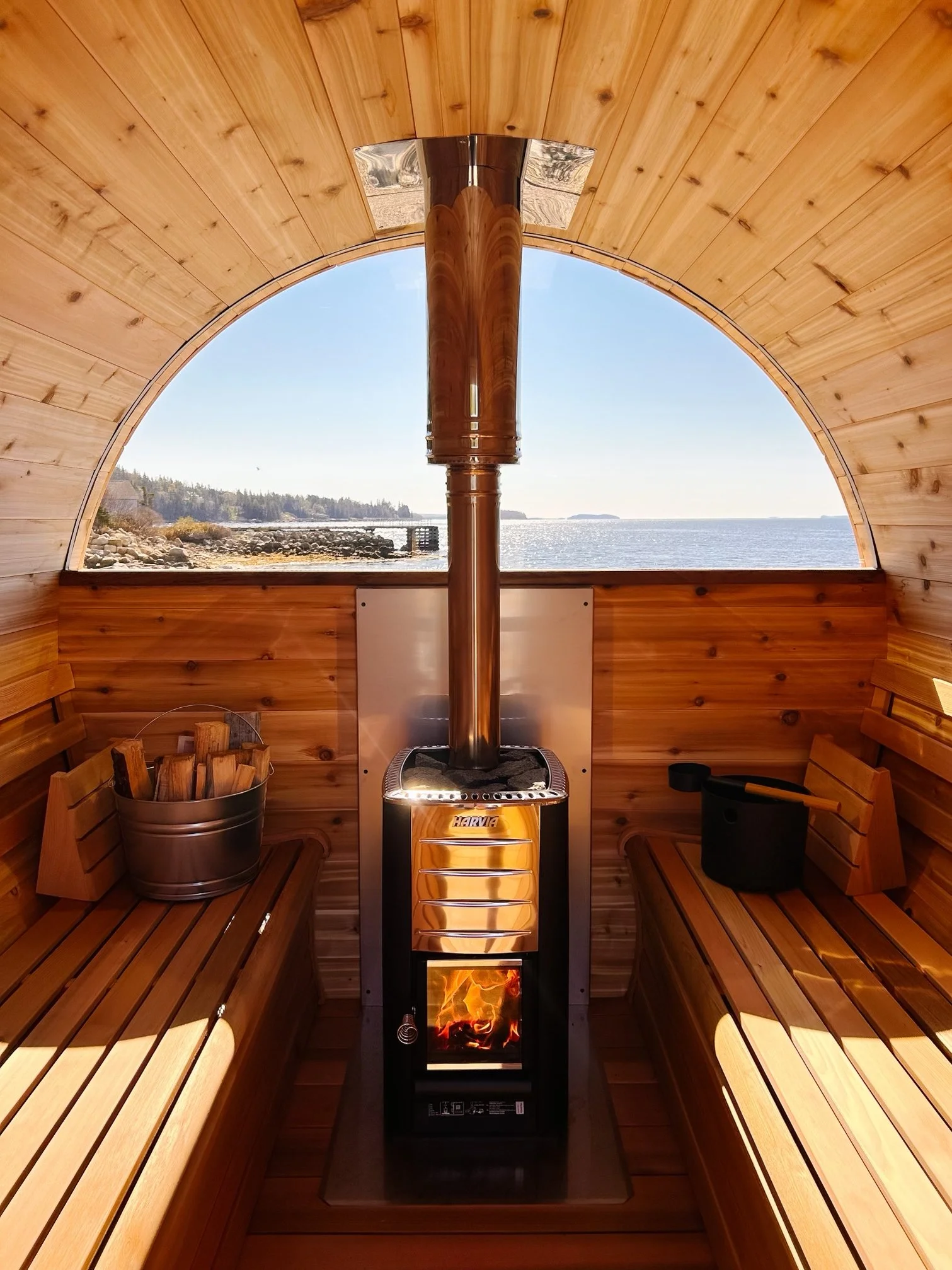 Wood Fired Hot Tubs & Oceanfront Sauna Relaxation Redefined — Wilson