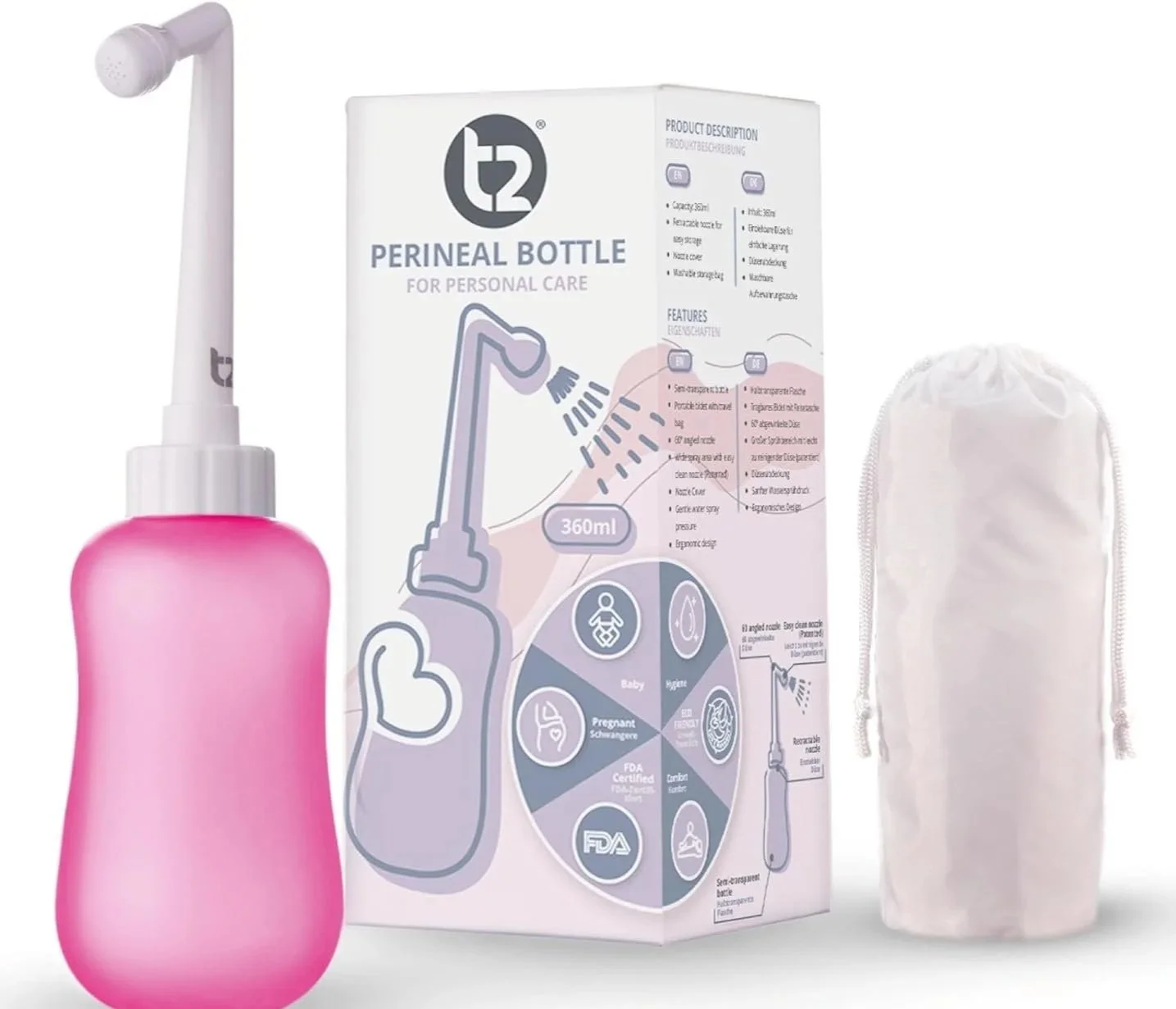 Peri bottle to help when going for your 1st wee