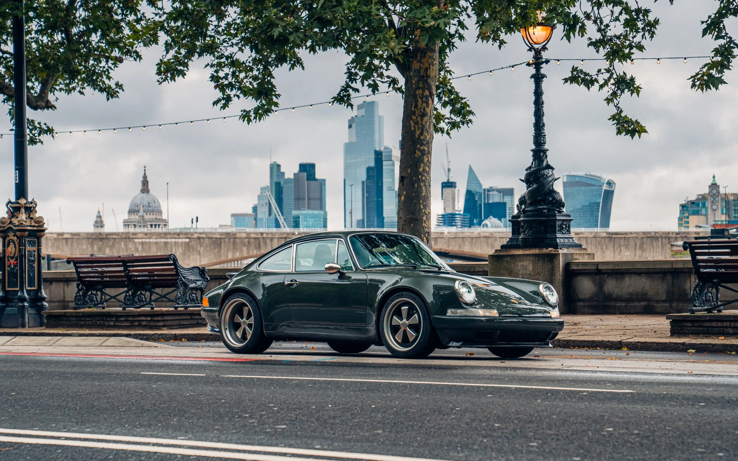 Theon Design Presents Bespoke Porsche 911 GBR001, Dressed in Iconic Slate Grey