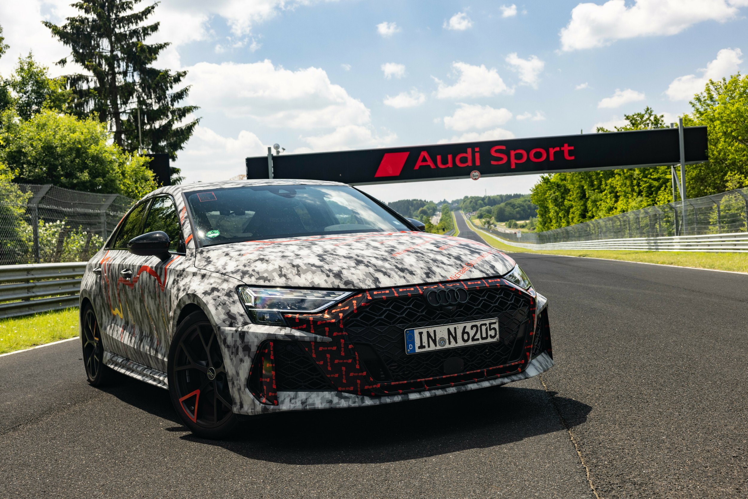 Frank Stippler Breaks Nürburgring Lap Record in Audi RS 3