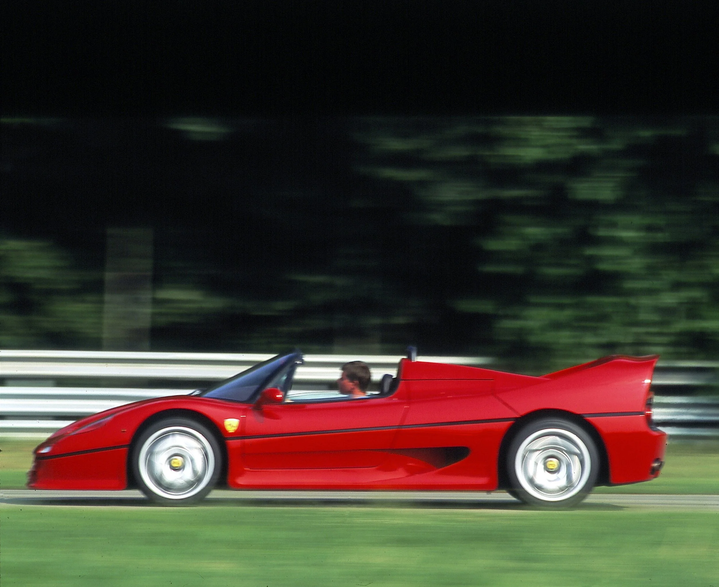 Ferrari F50 Legacy Tour 2025 Continues Through Historic Tuscany