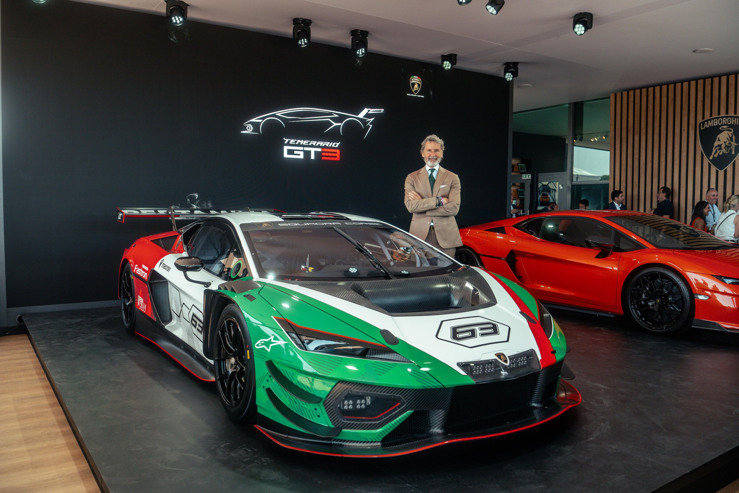 Lamborghini Temerario GT3 Debuts at Goodwood Festival of Speed