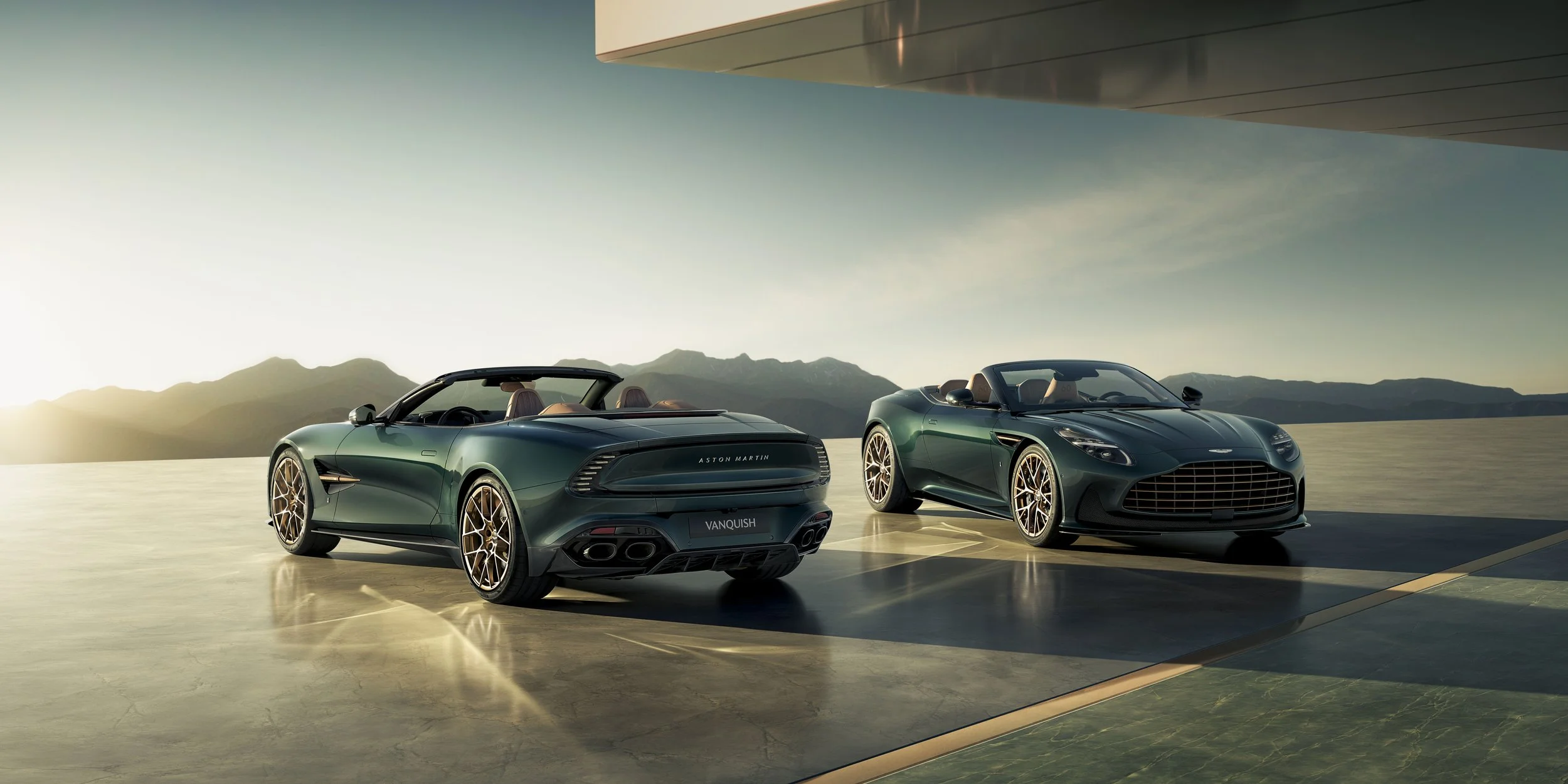 Vanquish & DB12 Volante: Q 60th Anniversary Editions