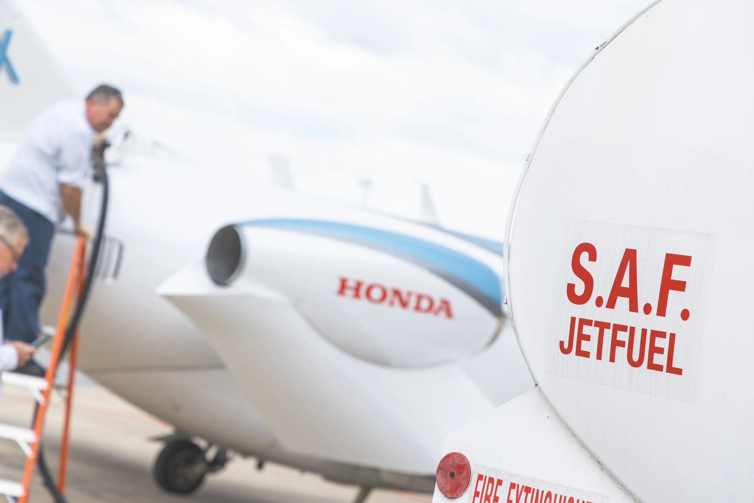 HondaJet Completes Successful Flight on 100% SAF Blend