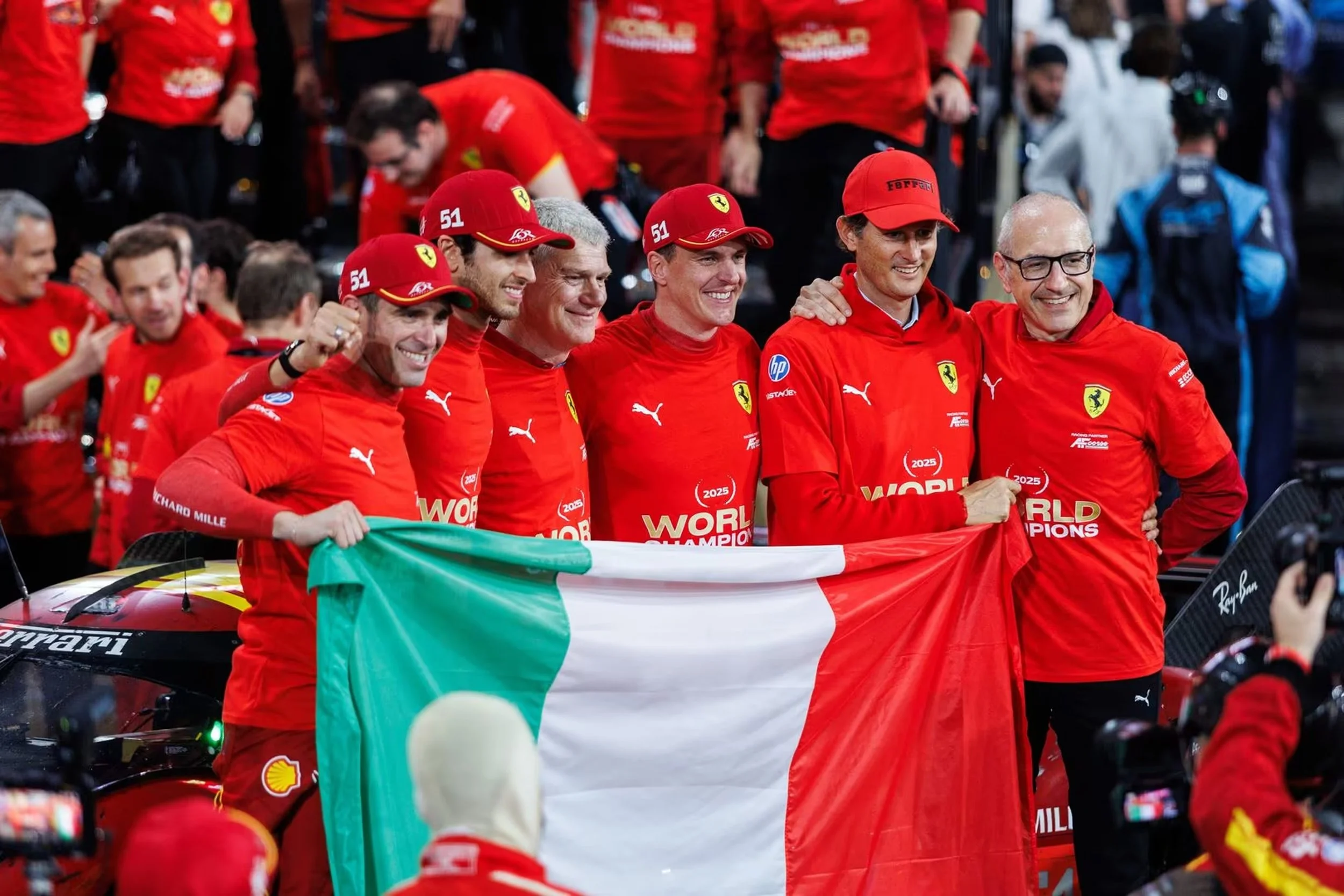 Ferrari Crowns 2025 WEC Season With Bahrain Title Double