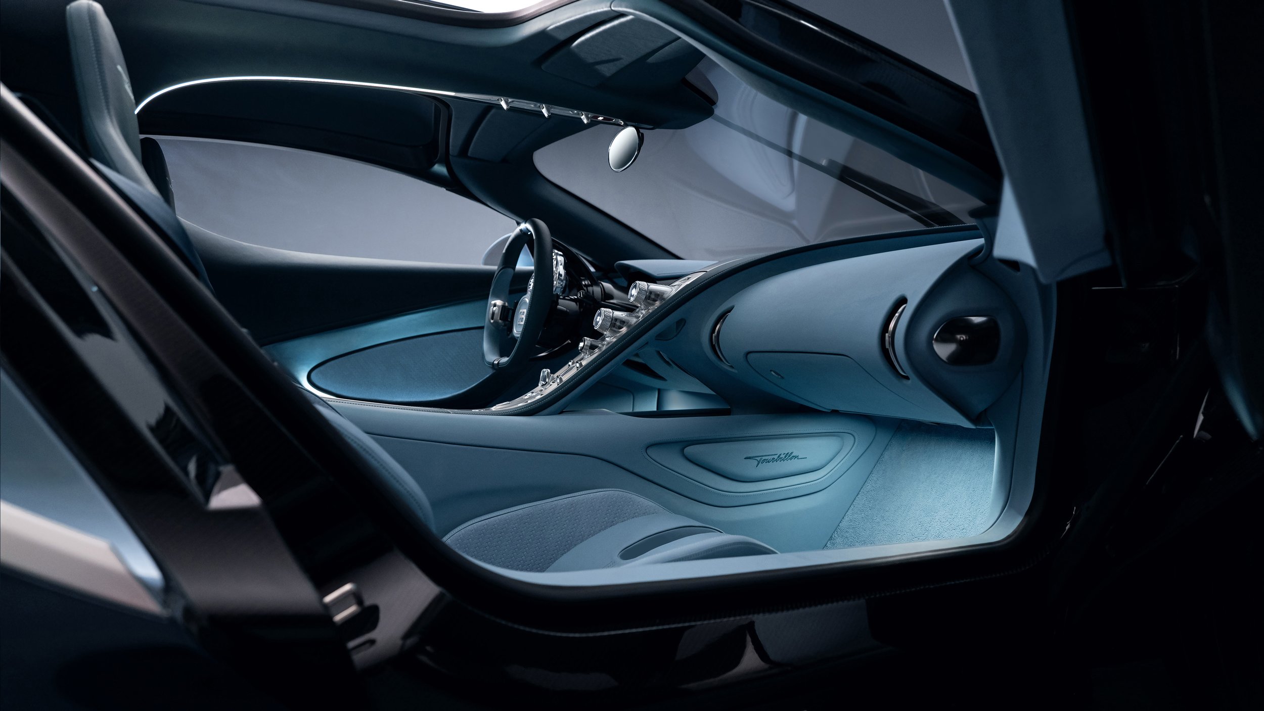 Bugatti Tourbillon Interior Concept, Timeless Cabin Design