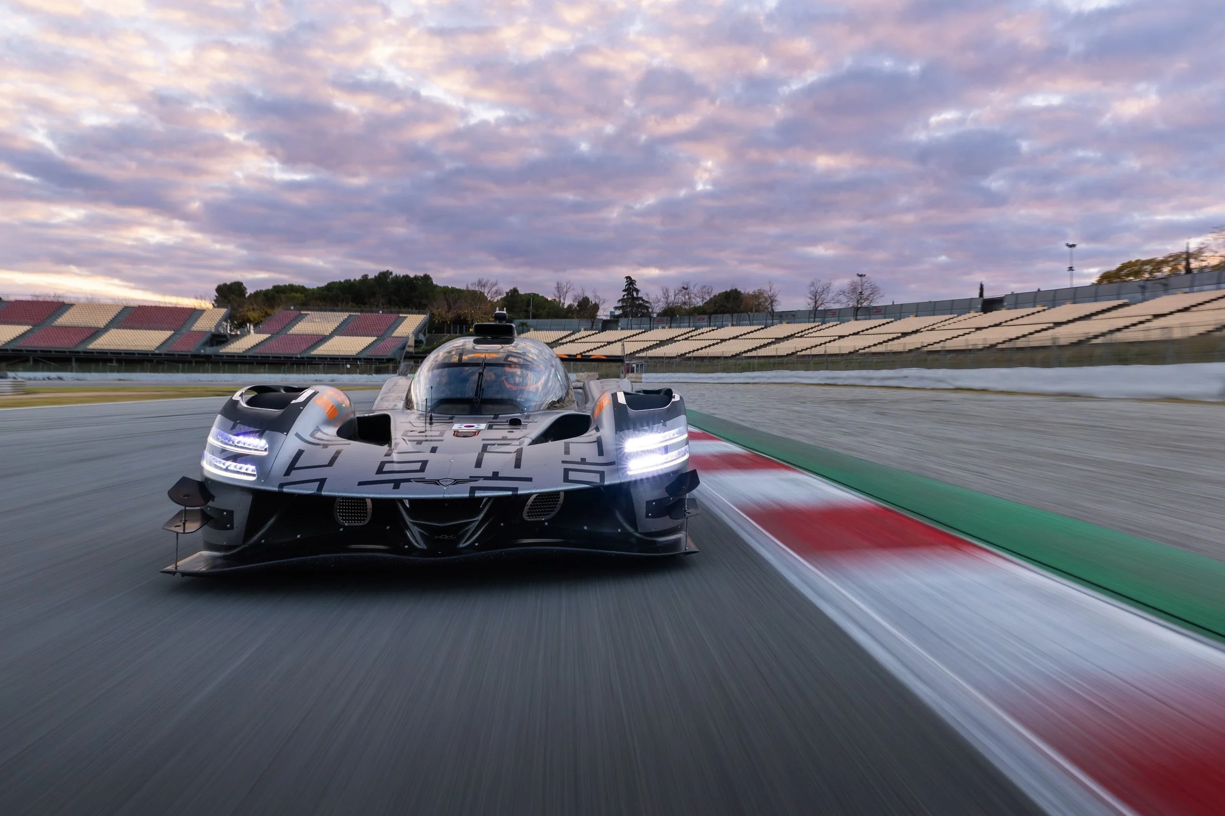 Genesis Magma Racing Barcelona Test Hits Key Hypercar Milestone