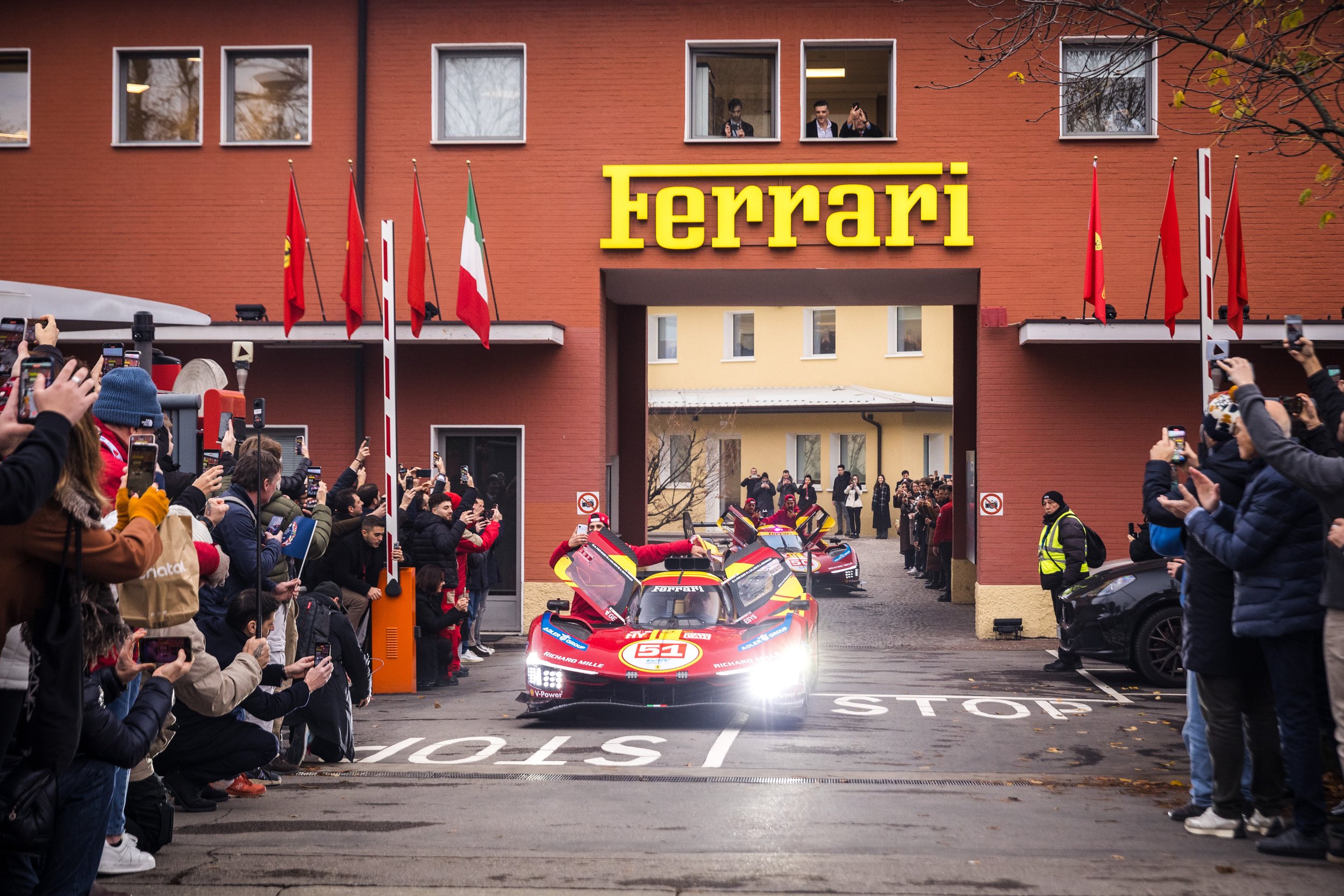 Ferrari Celebrates 2025 WEC Titles With 499P Heroes