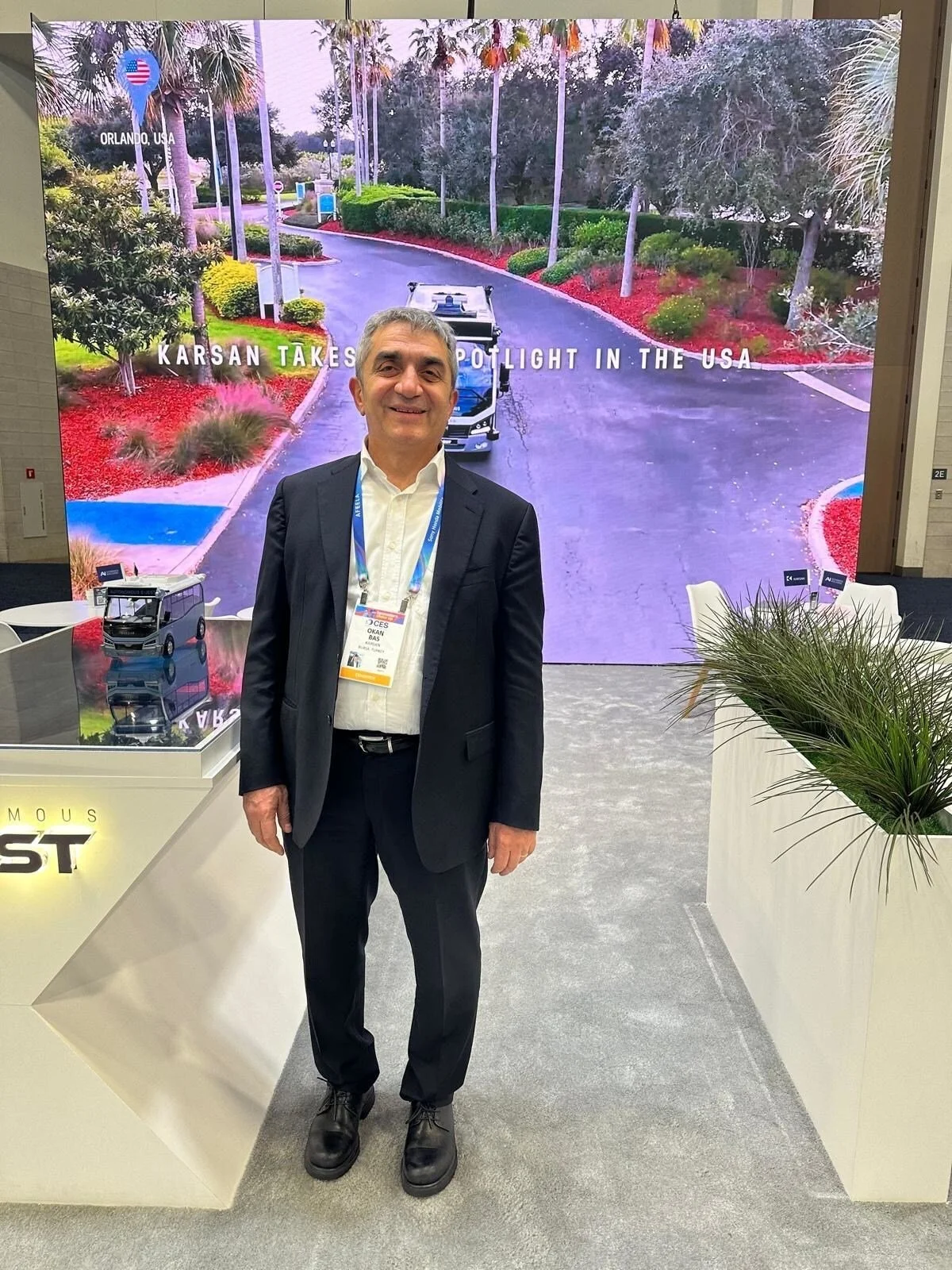 Karsan Showcases Karsan AI and Autonomous Public Transport at CES