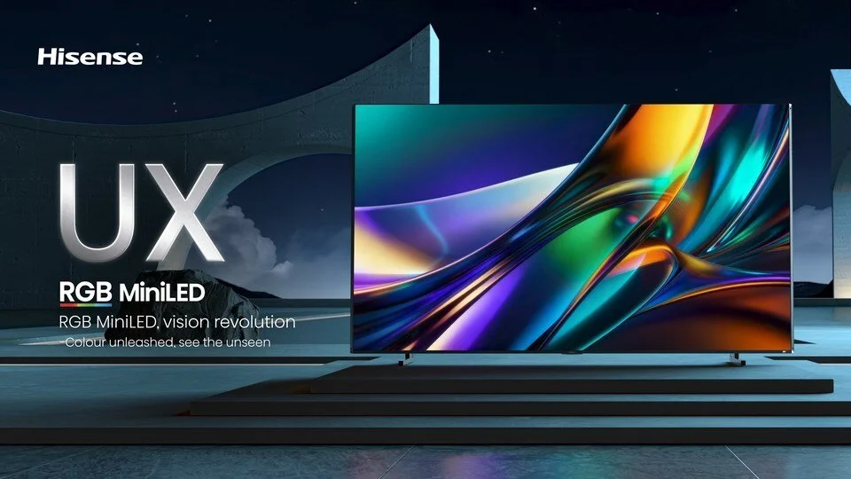 Hisense RGB MiniLED evo at CES 2026 With 116UXS and XR10