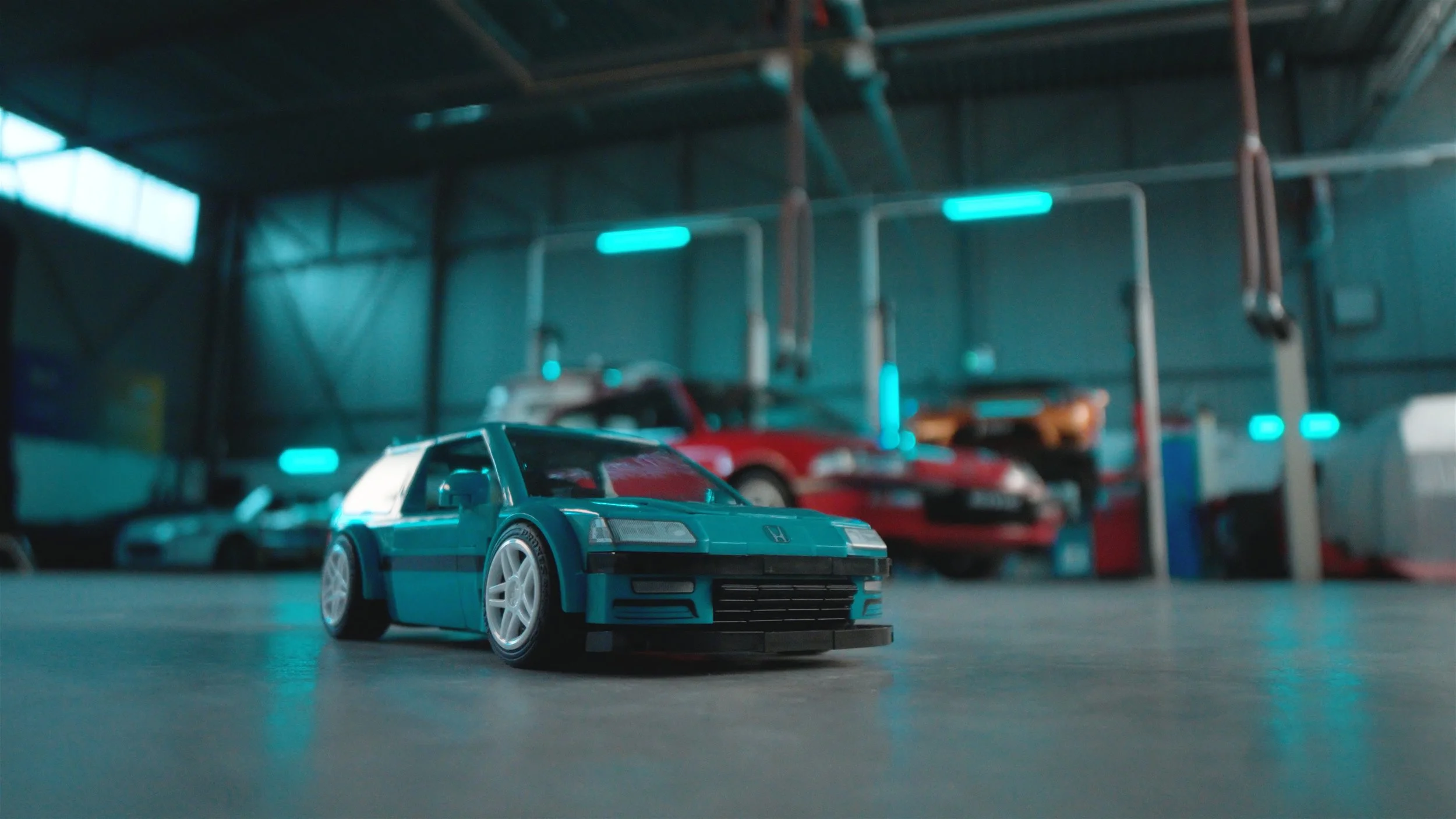 Mattel Brick Shop Unveils Hot Wheels Honda Sets in the UK